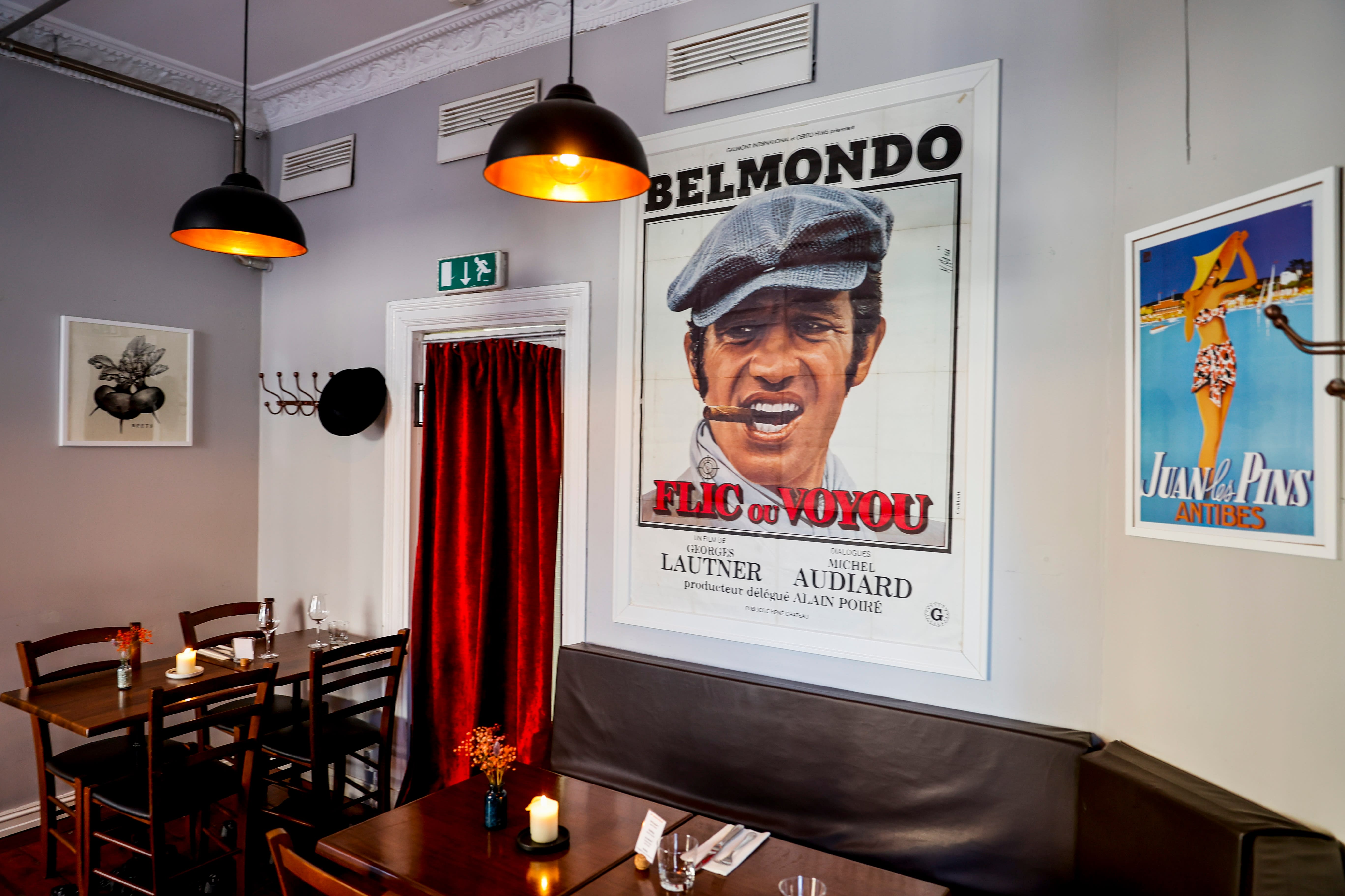 Du får den franske stemningen på L’Ardoise.