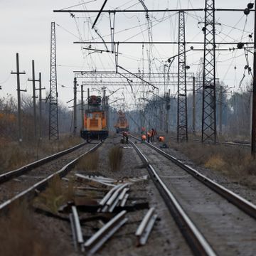 Ukrainsk jernbane hadde høyere punktlighet enn den norske