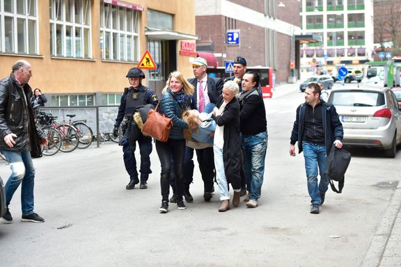 Angrepet i Stockholm i bilder