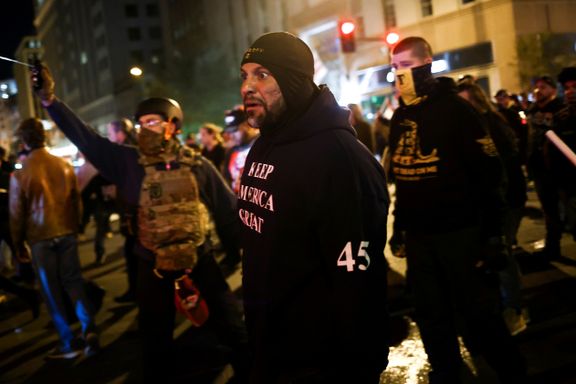 Politiet stengte sentrum av Washington: Pågripelser og slagsmål i natt