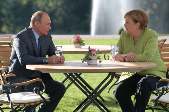  Putin etter hastemøtet i Berlin: Ber Europa øke innsatsen for gjenoppbygging av Syria 