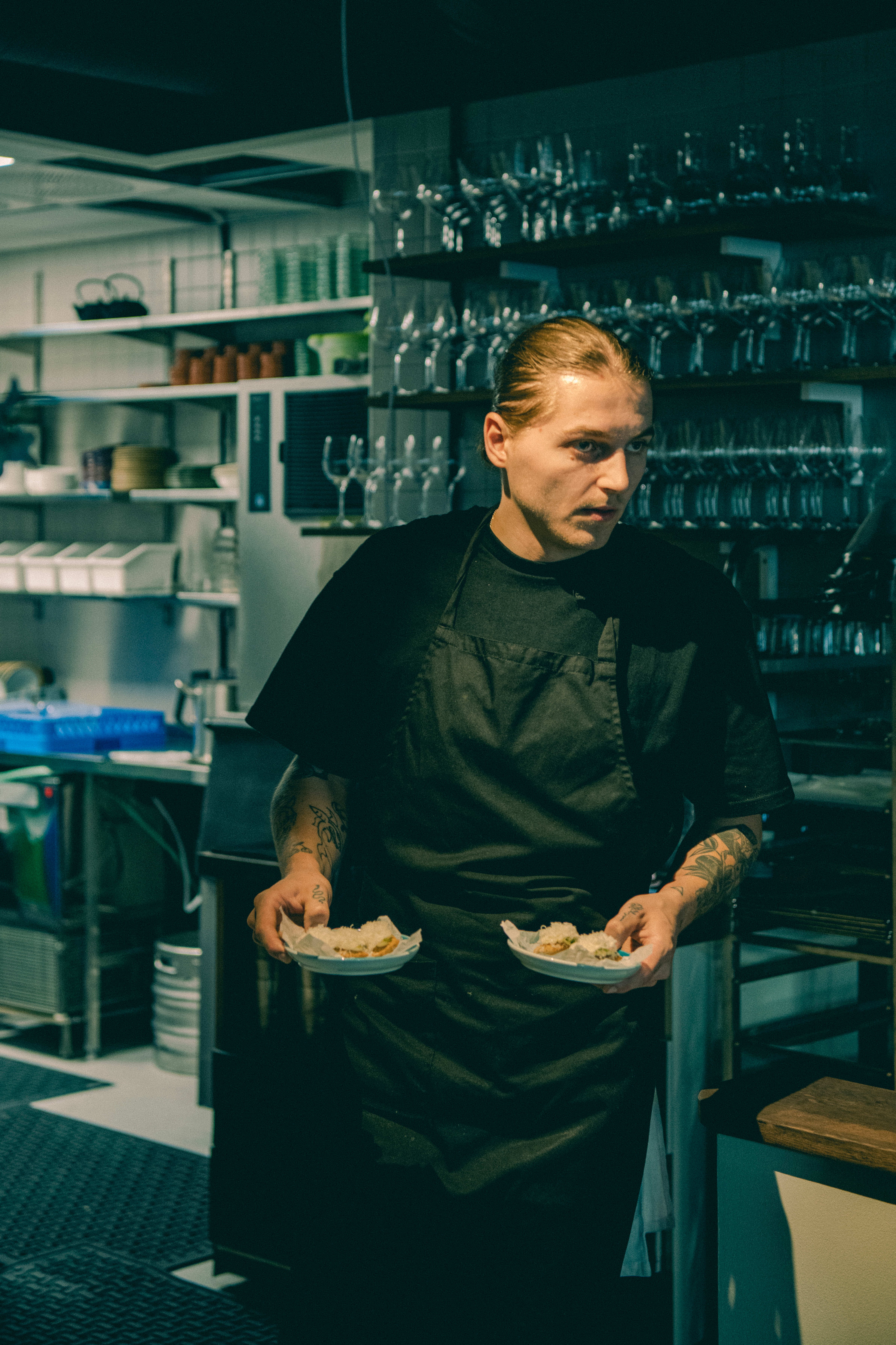 God service og masse deilig mat på nyåpnede Betong.