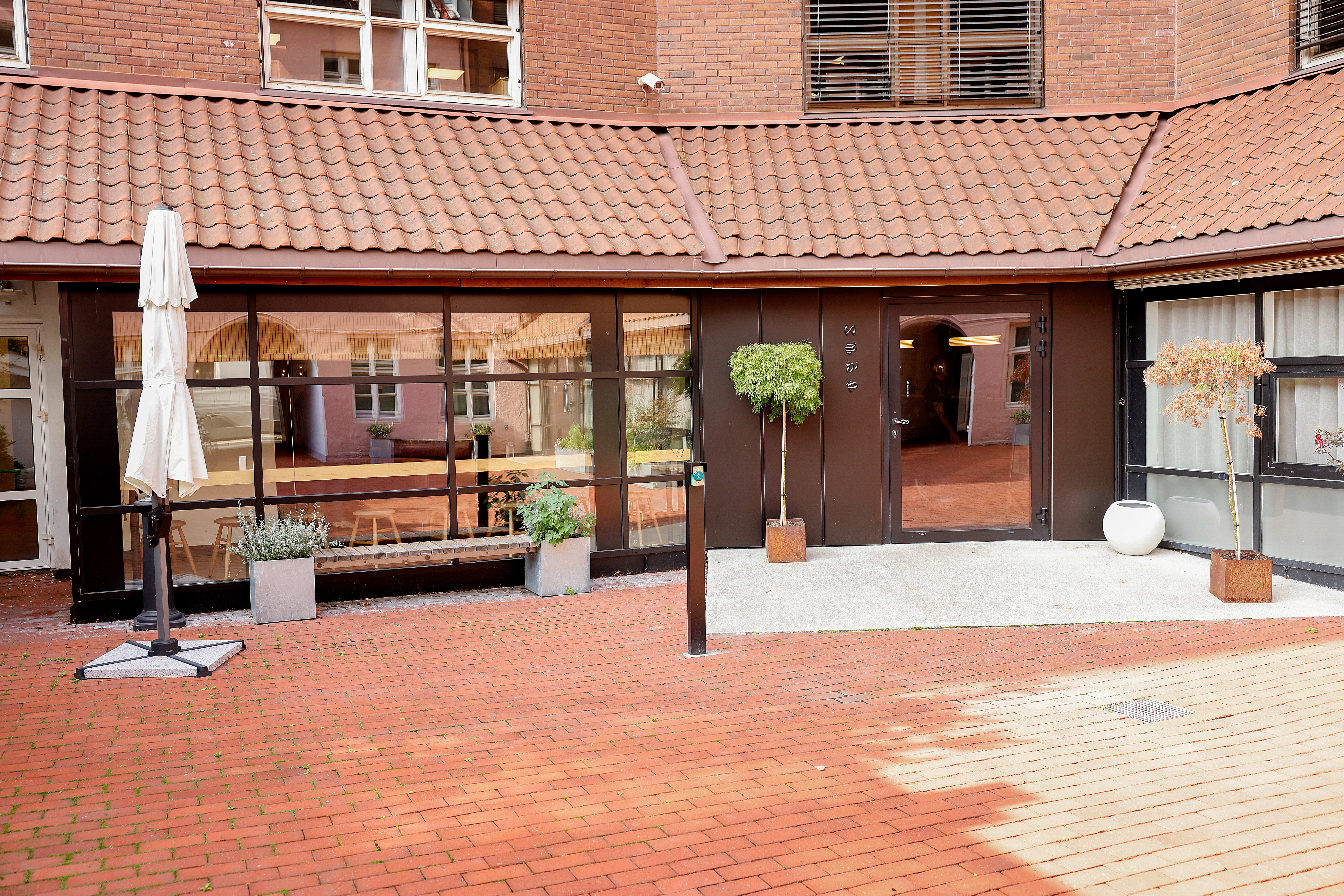 Restauranten er godt gjemt i Kvadraturen.