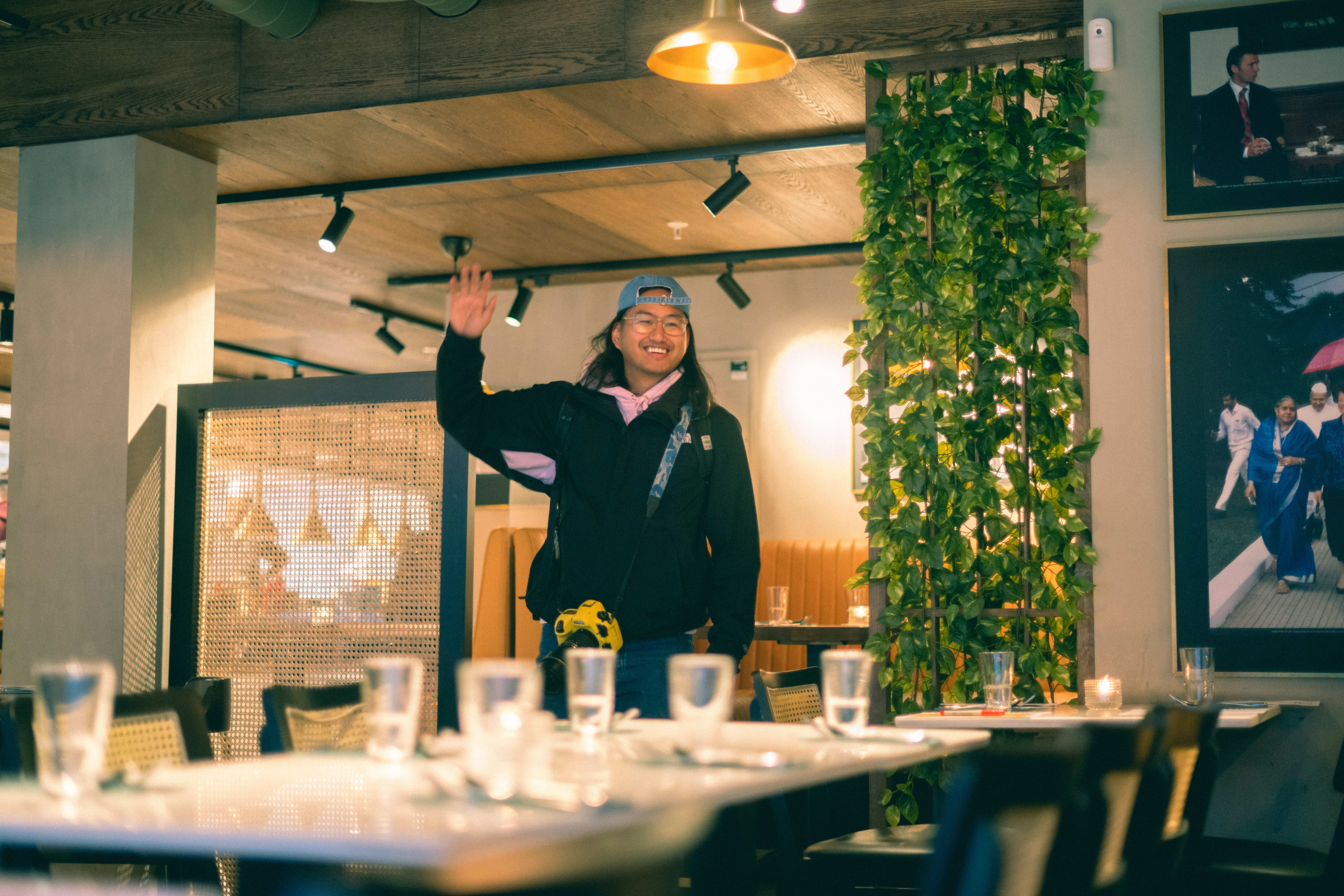 Etter mange restaurantbesøk er Michael Angeles blitt godt kjent med familien som eier Masala Politics. 