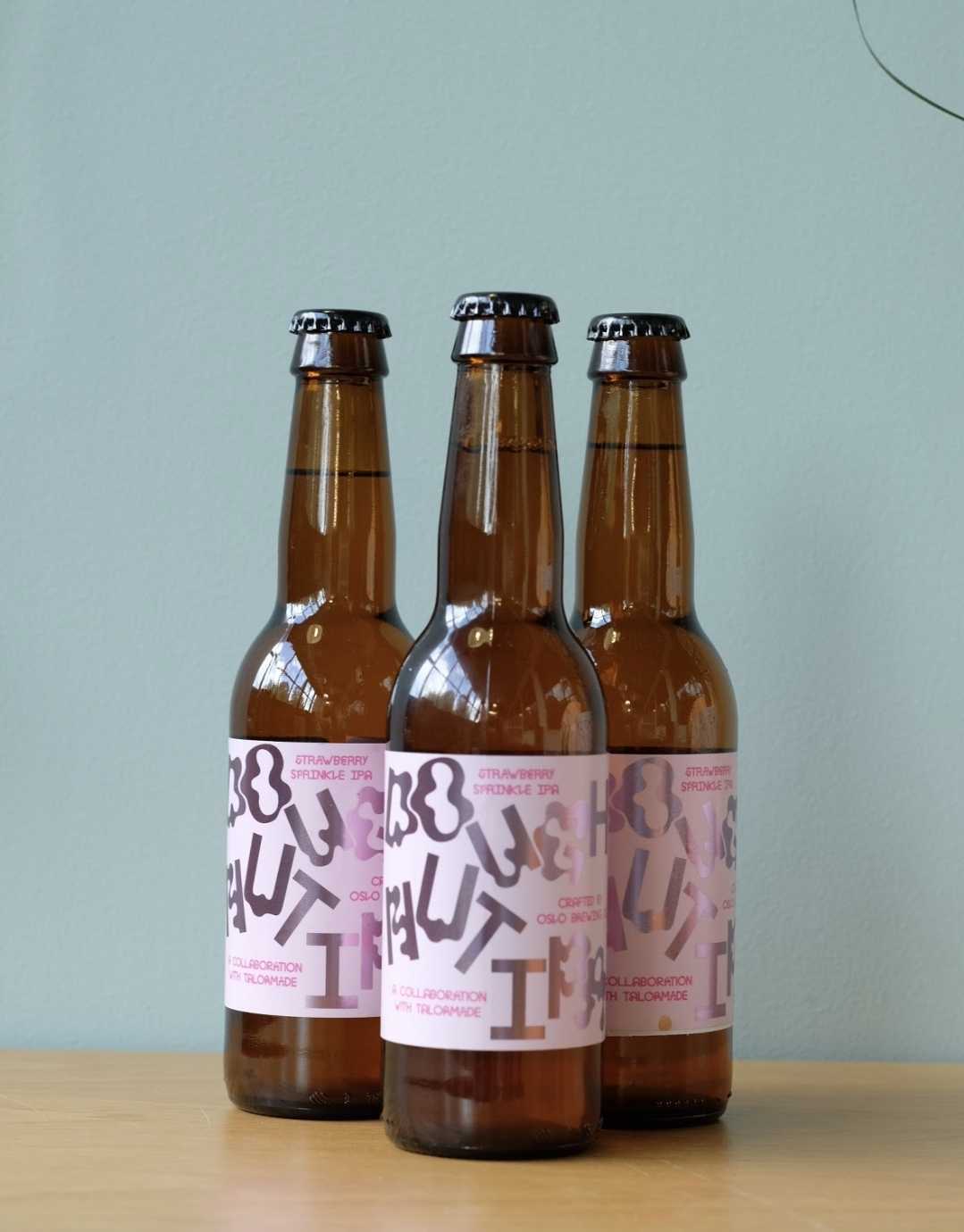 Talor Browne delte smultring-til-øl-eksperimentet for moro skyld, uten å tjene penger på det. Så kom Helsedirektoratet på banen. 