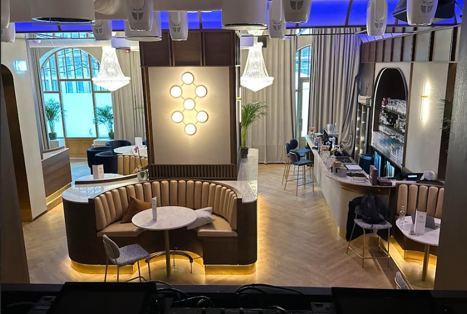 Slik ser det ut inne på La Belle på Frogner. 