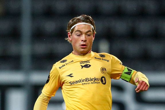 Patrick Berg deltok ikke på onsdagens Bodø/Glimt-trening