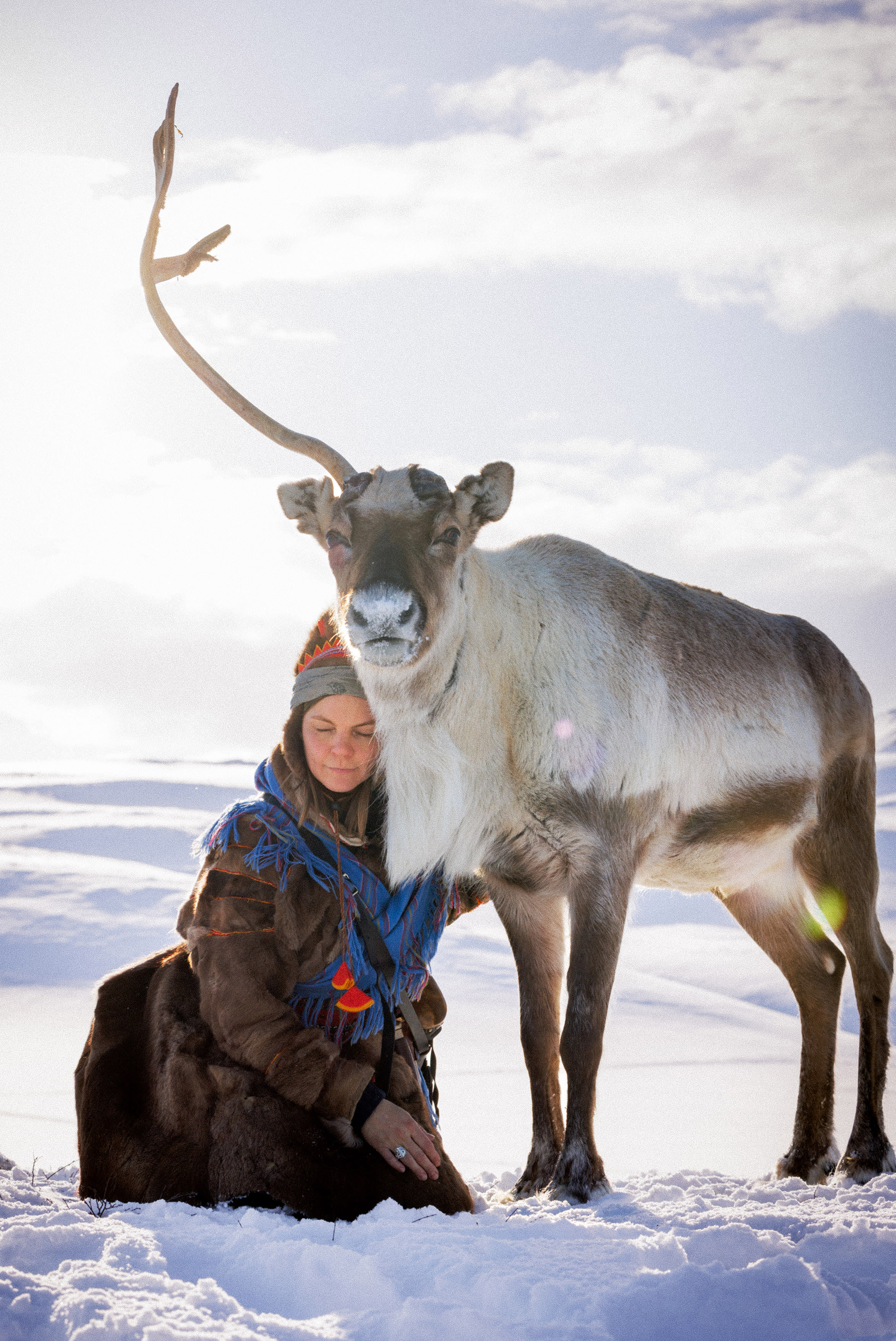 Sara Marielle Gaup Beaska er god som Maia.