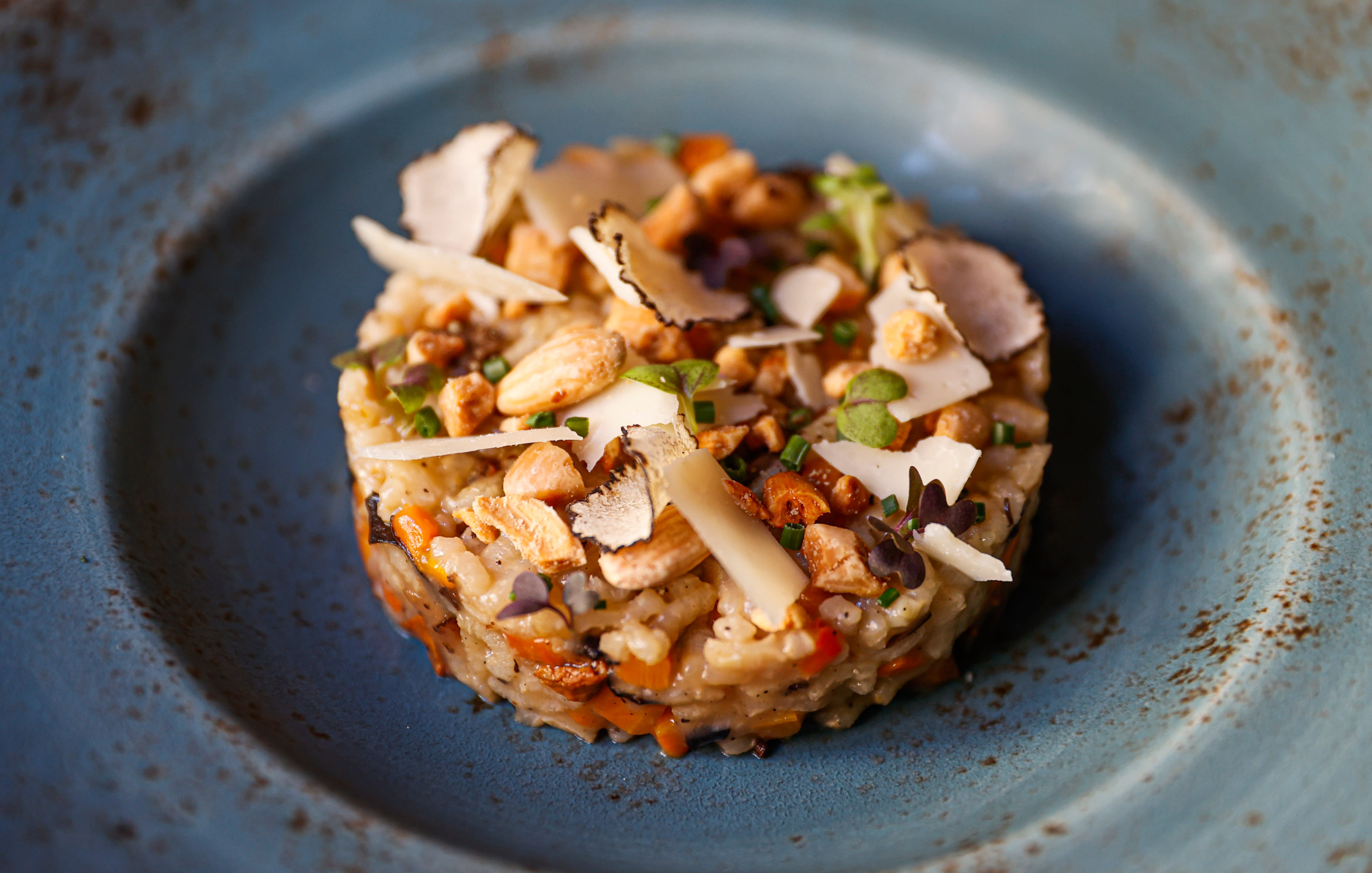 Risottoen på L’Ardoise er verd å prøve.