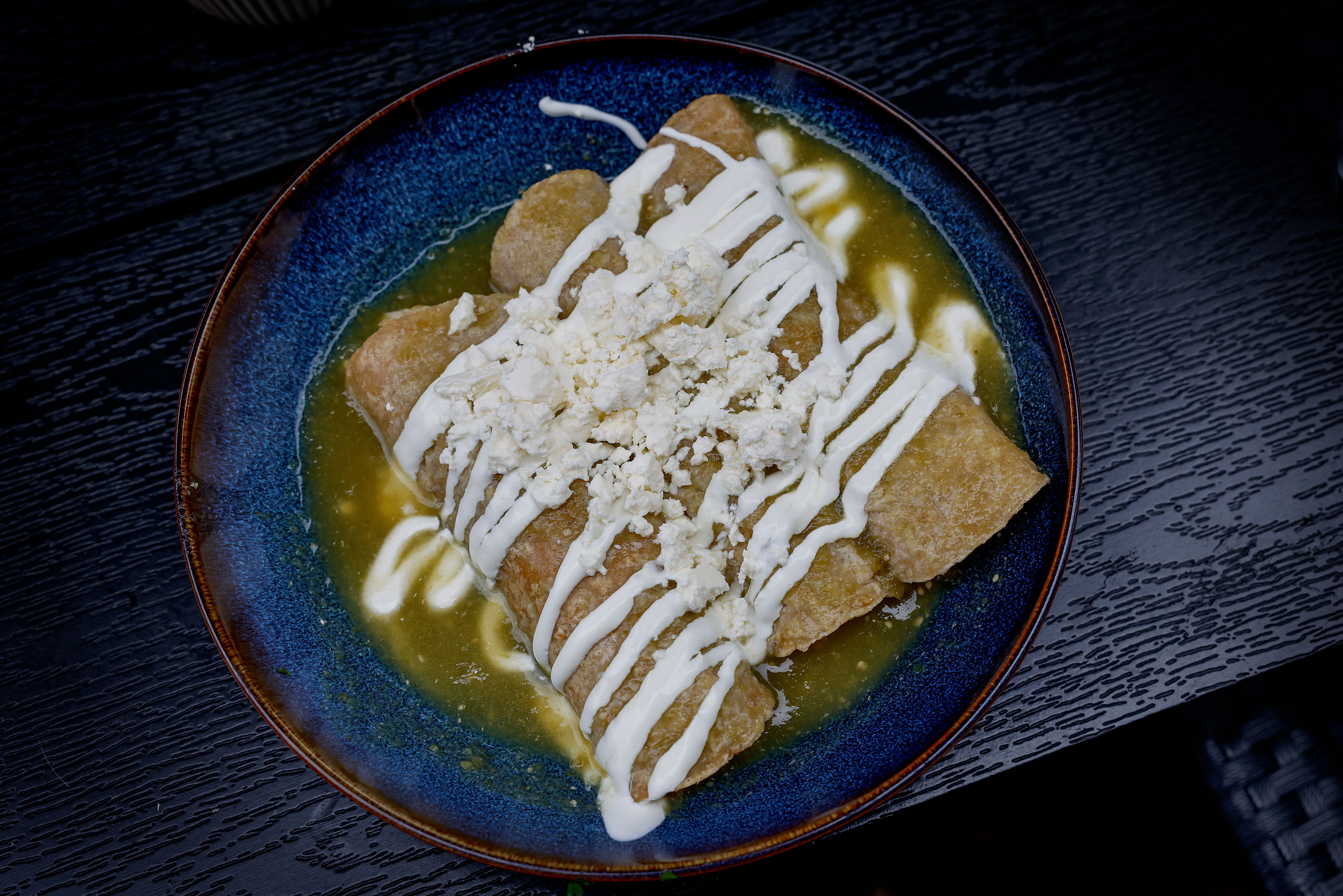 Dessverre skuffer enchiladaen.