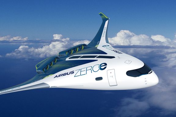Airbus tar en u-sving: Vil ha hydrogenfly i luften innen 2035