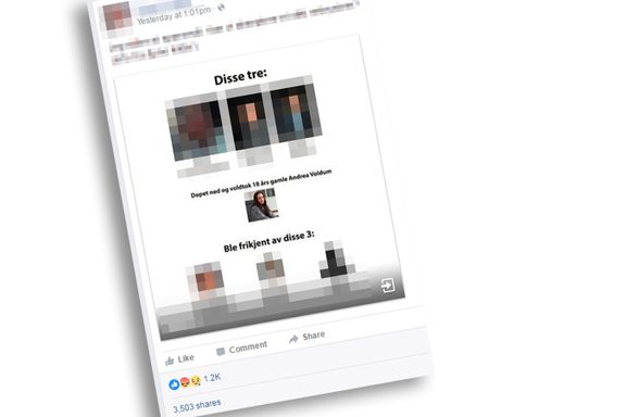 Meddommere henges ut på Facebook etter voldtekts-frifinnelse