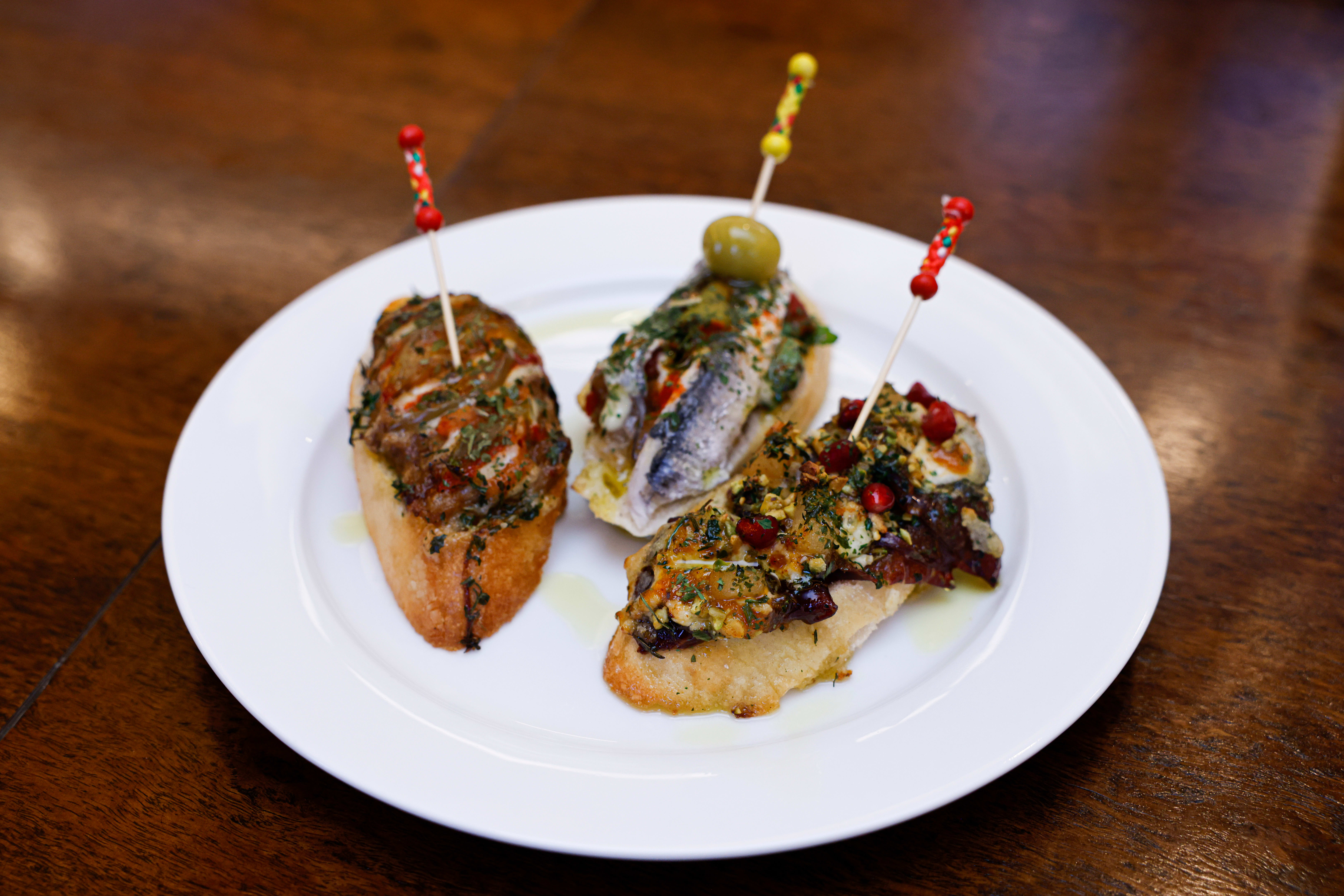 De små munnfullene er en fest når ingrediensene passer sammen. 