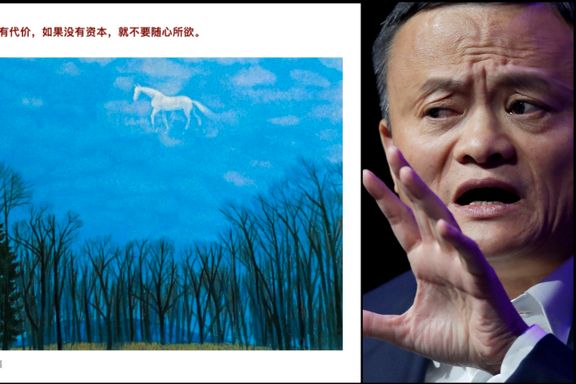Da Kinas rikeste mann ble fremstilt som en hesteformet sky, skjønte alle at han var i trøbbel