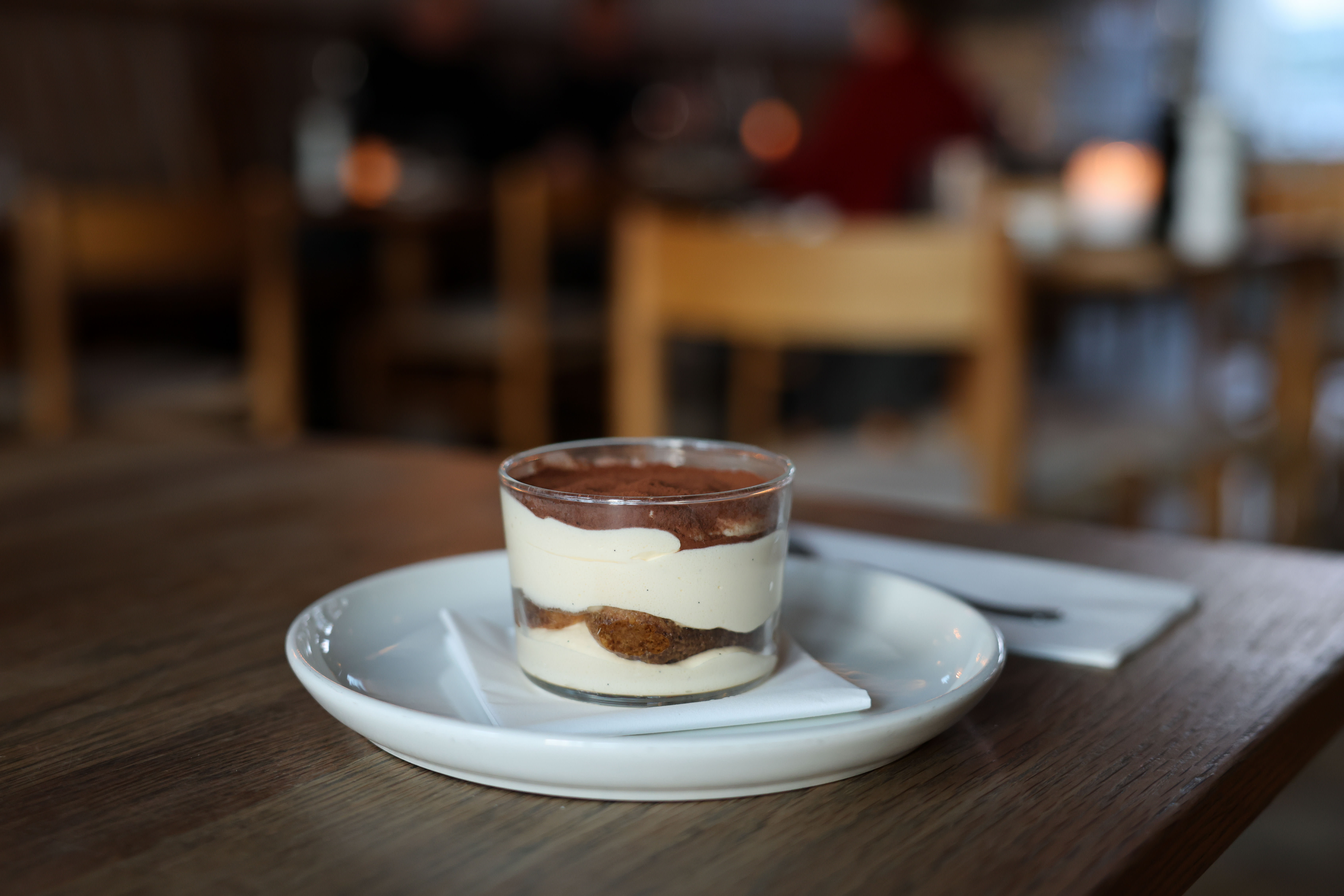 Saftig og smakfull tiramisu. 