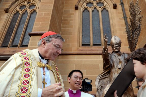 Australia sikter kardinal for seksuelle overgrep og voldtekt