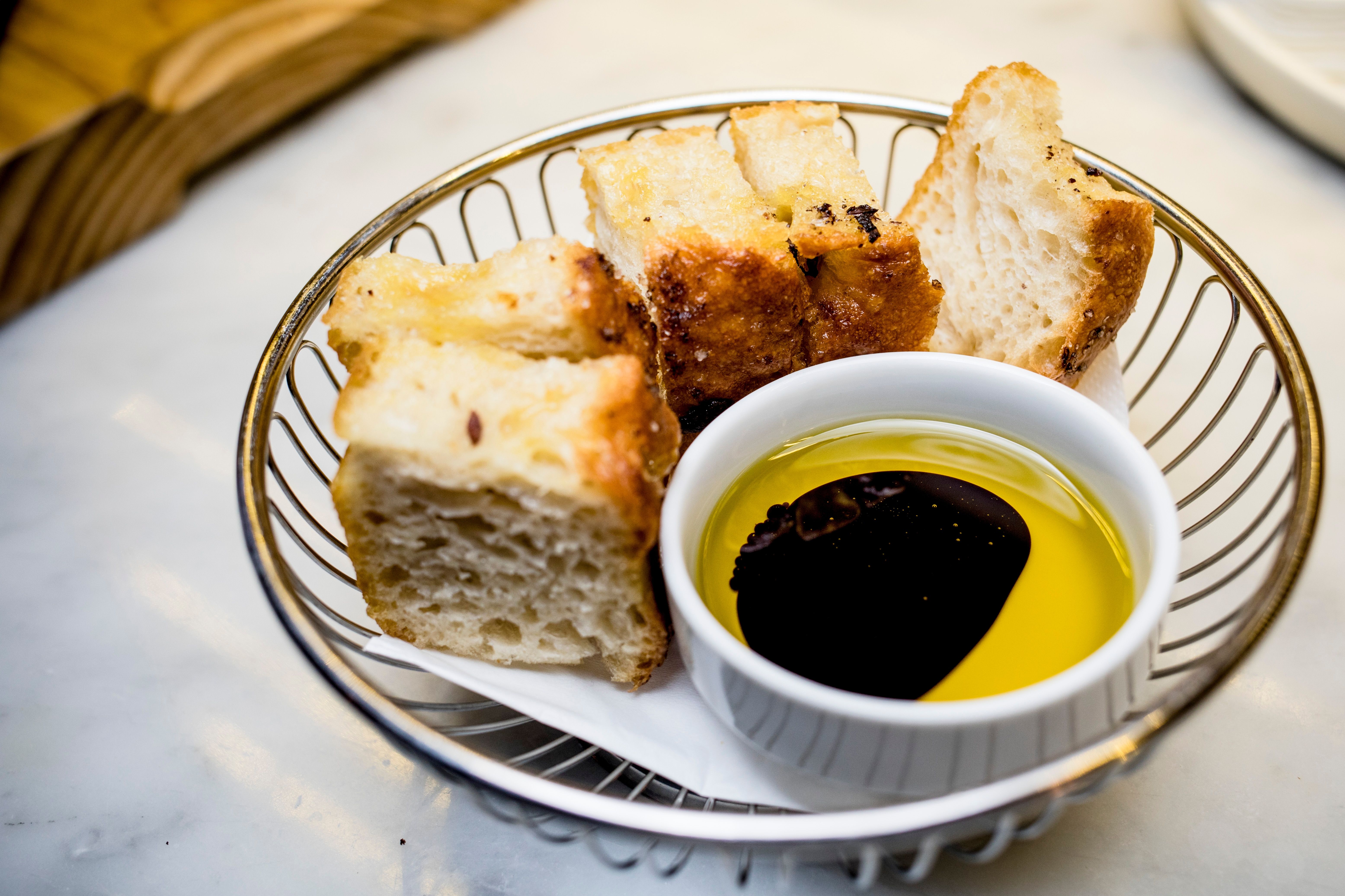 Godt med focacciabrød. 