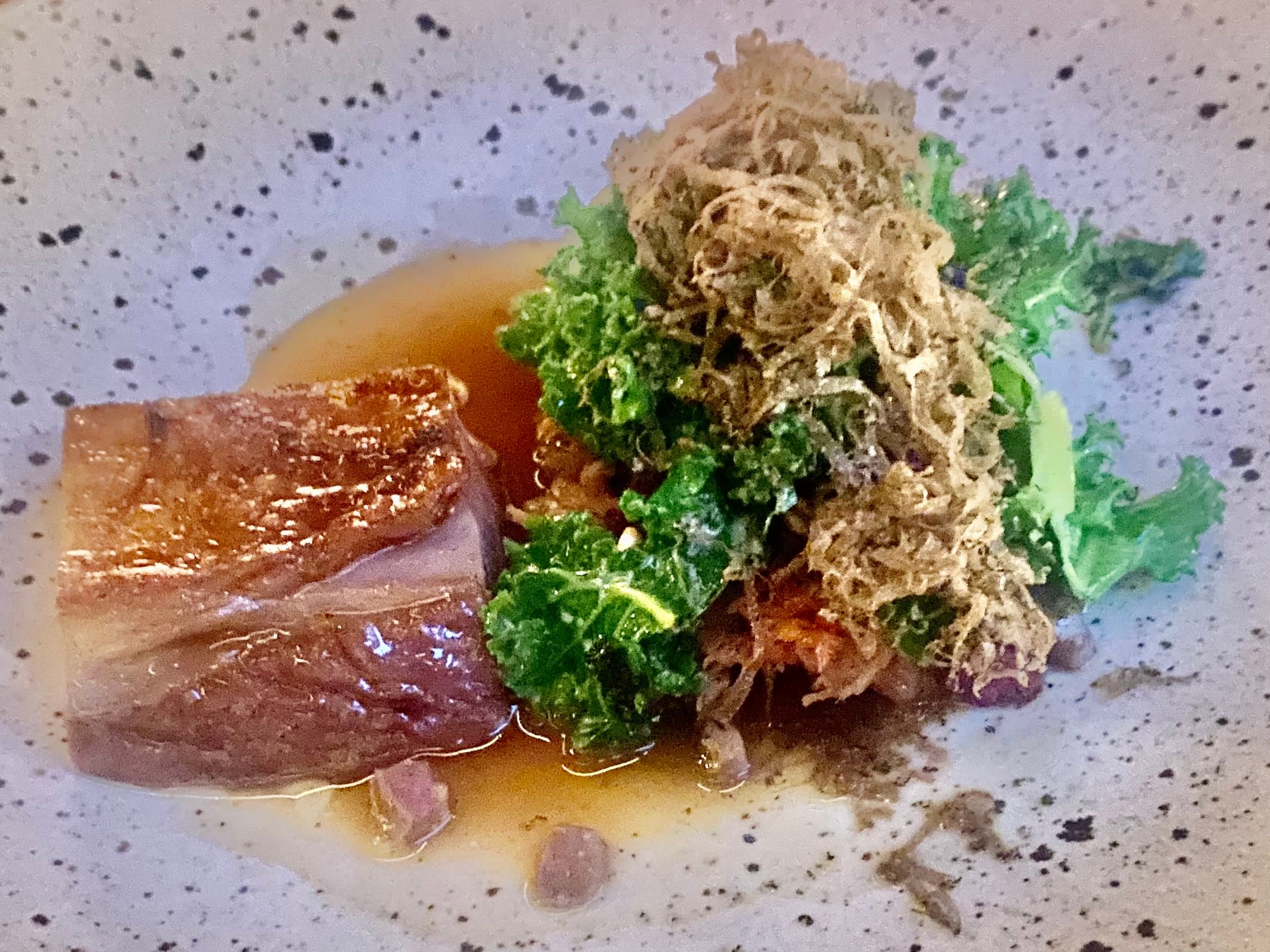 Meget god lammerett. 