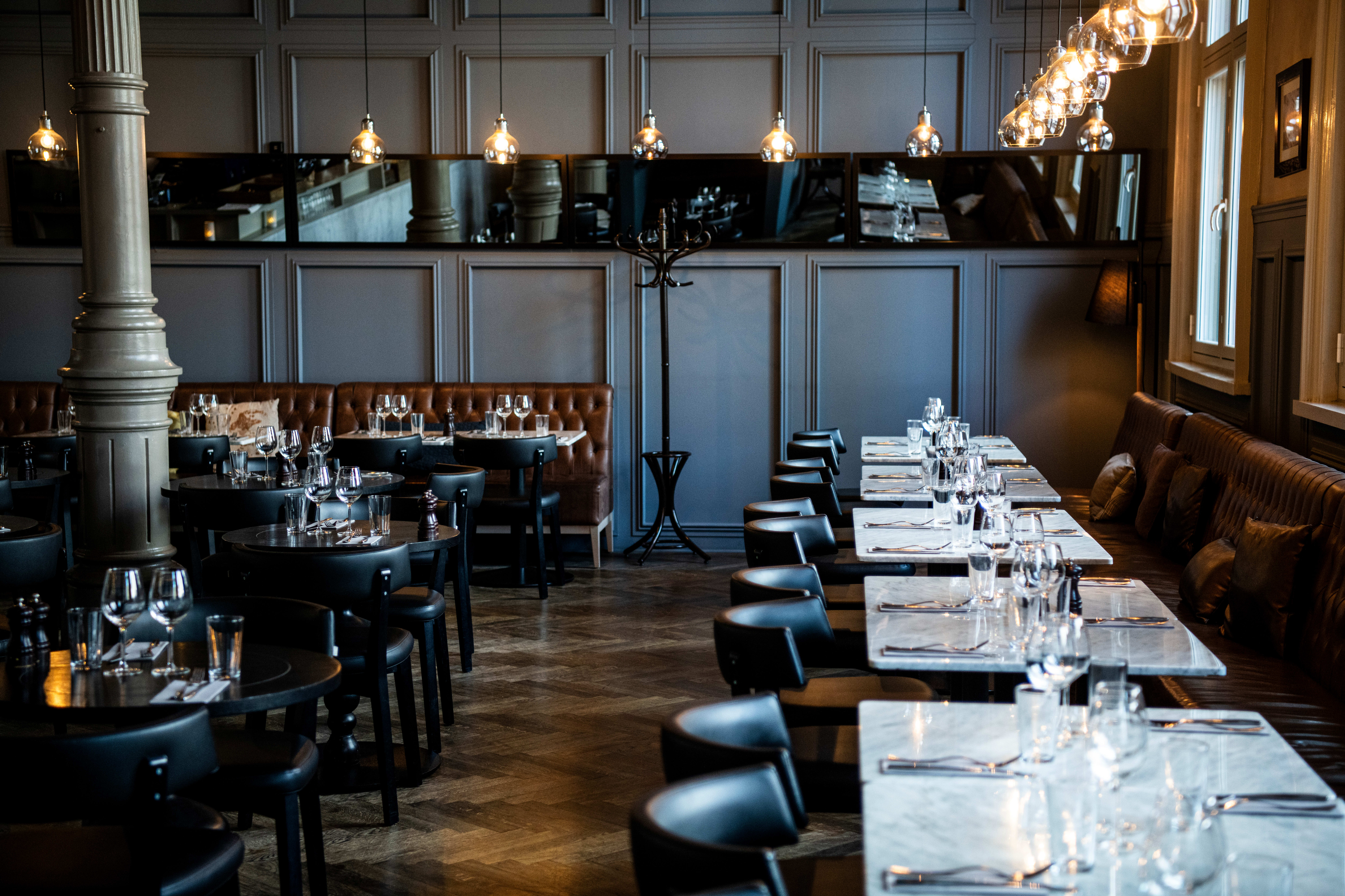 Stilfullt innendørs. 