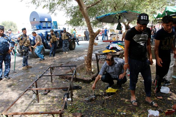 Minst 17 drept av selvmordsbombere i Bagdad
