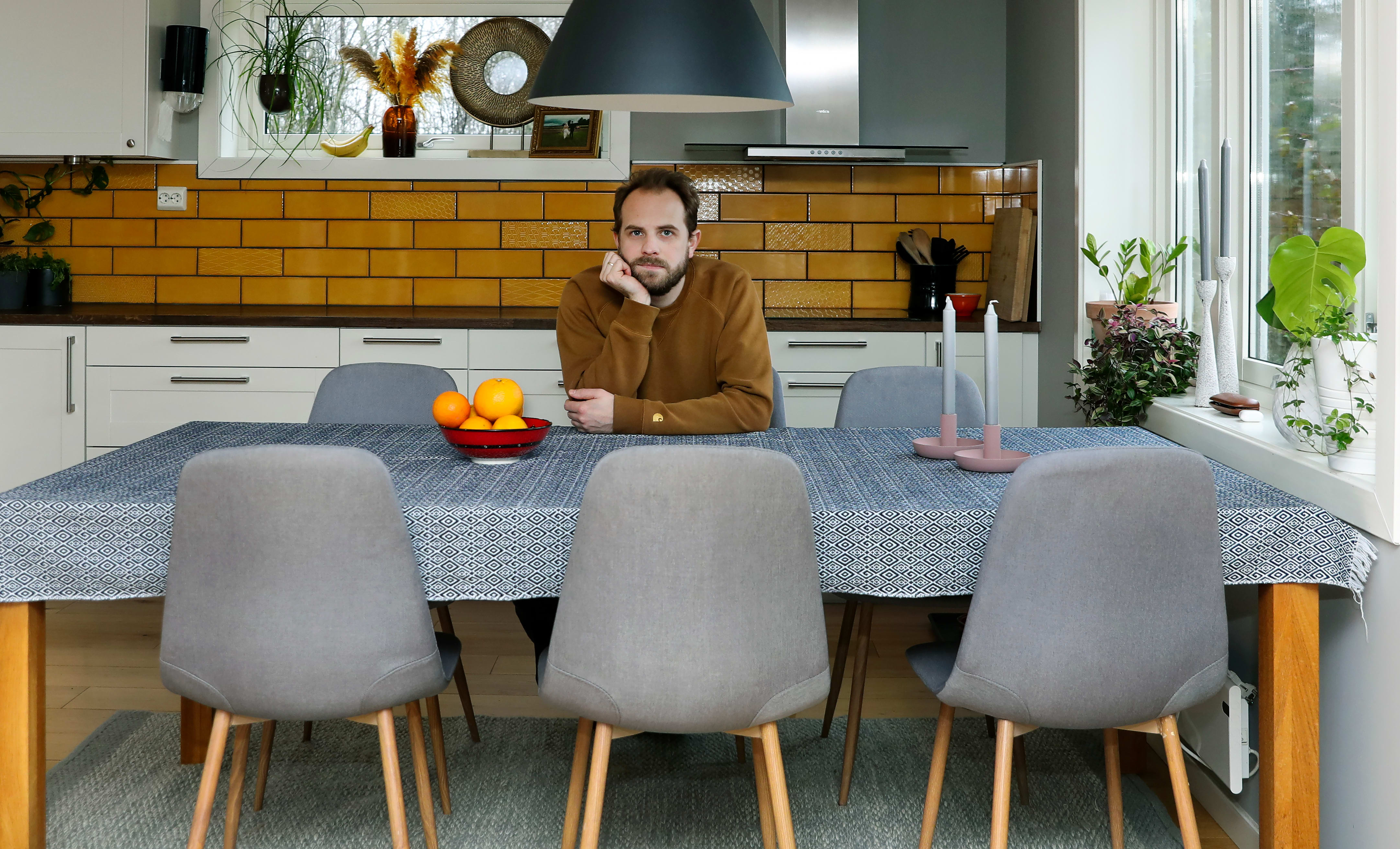 Jan Robin Ektvedt er kjøkkensjef hos Dumpling AS. Ektvedt står også bak restauranten The Golden Chimp.