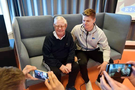Nils Arne Eggen mener barnebarnet kan bli god nok for Rosenborg