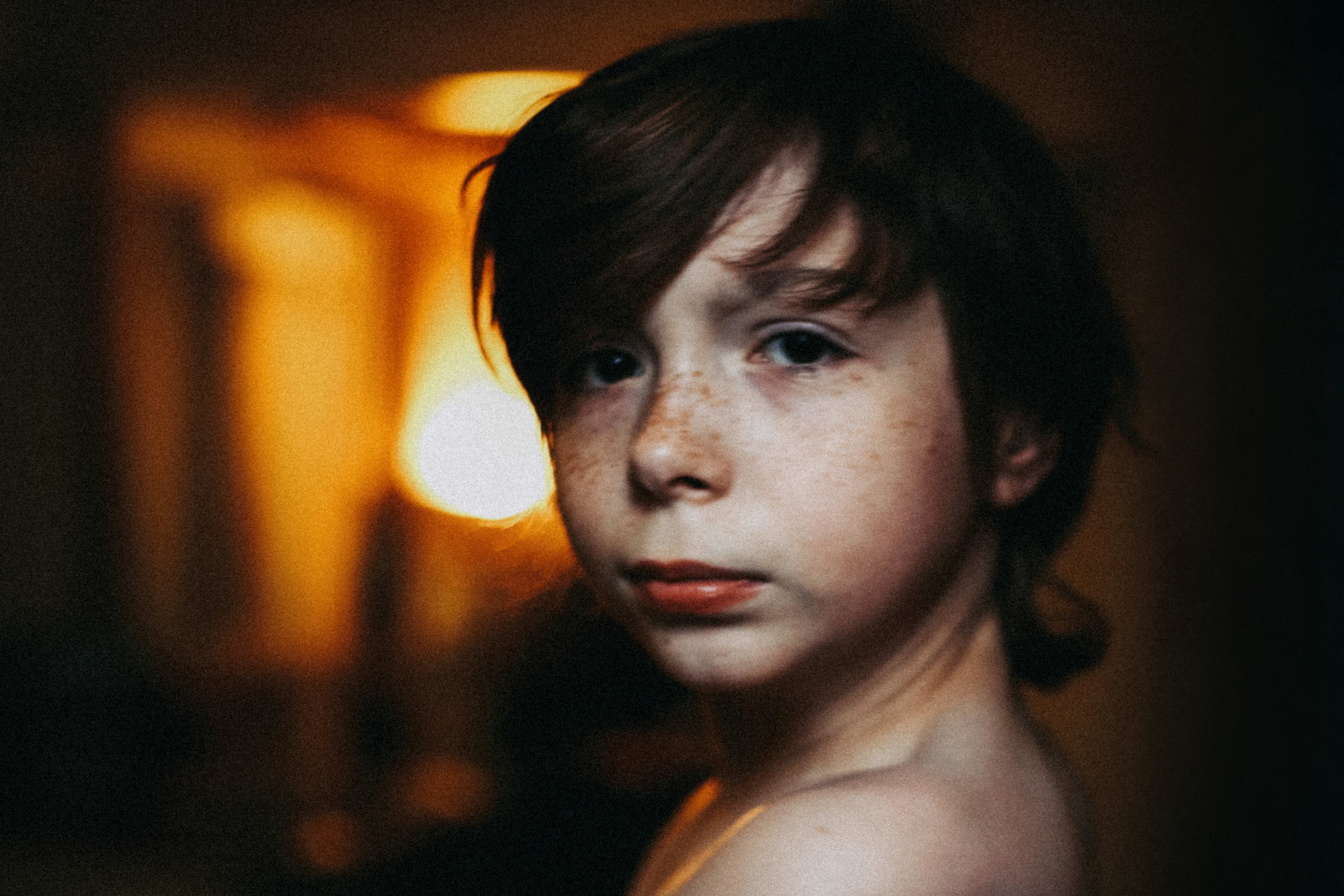 Det startet med dette bildet da Strømdahl begynte å følge familien ved å ta stillbilder.