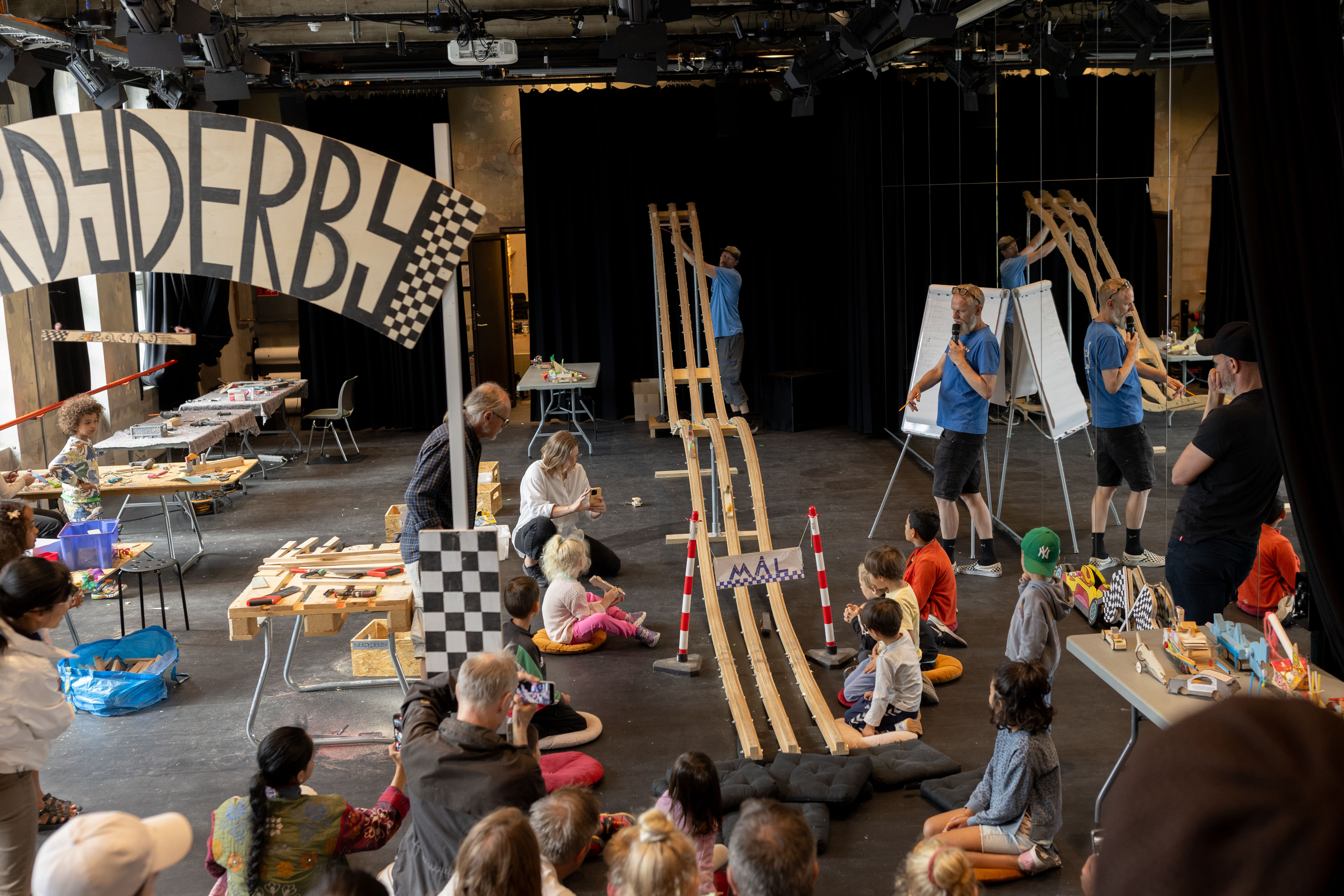 Her avgjøres det hvilken racerbil som er aller raskest.