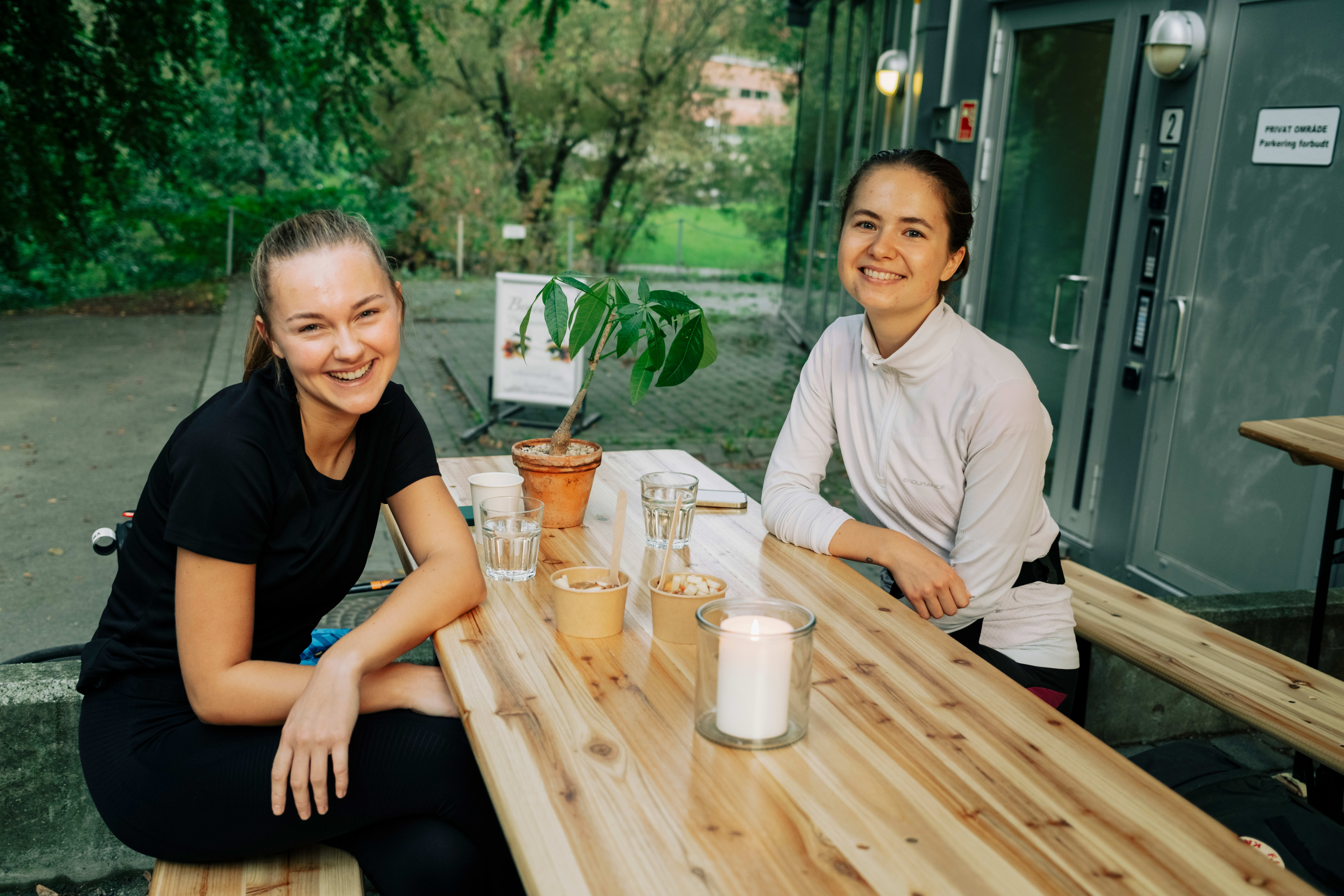 Veldig «DET ER MAAANDAG»-stemning å løpe før et arrangement som begynner 07.00.