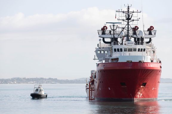 Ocean Viking har plukket opp 90 migranter i Middelhavet