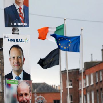 Valgdagsmåling i Irland: Dødt løp mellom tre partier