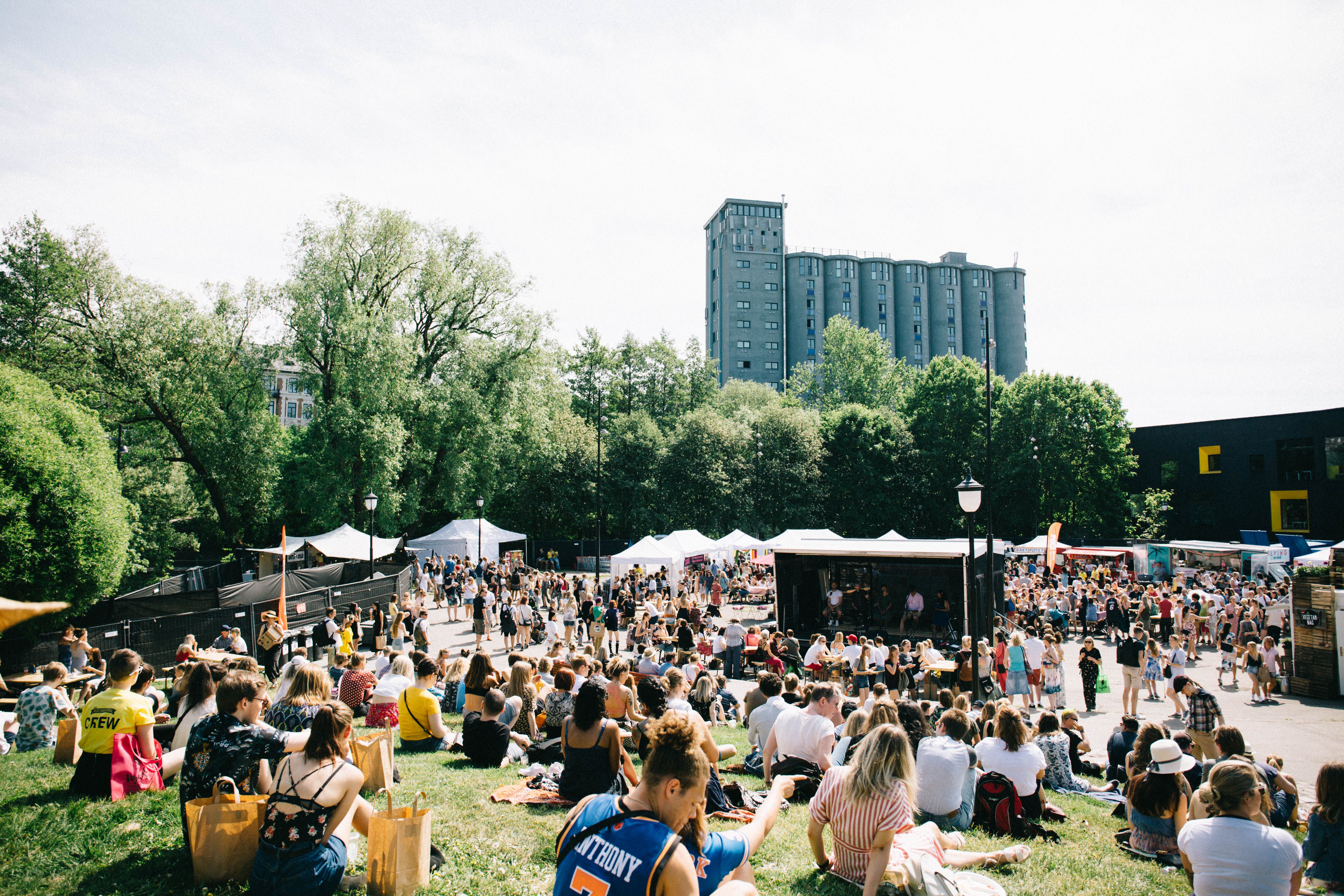 Her fra veggis-festivalen i 2018.