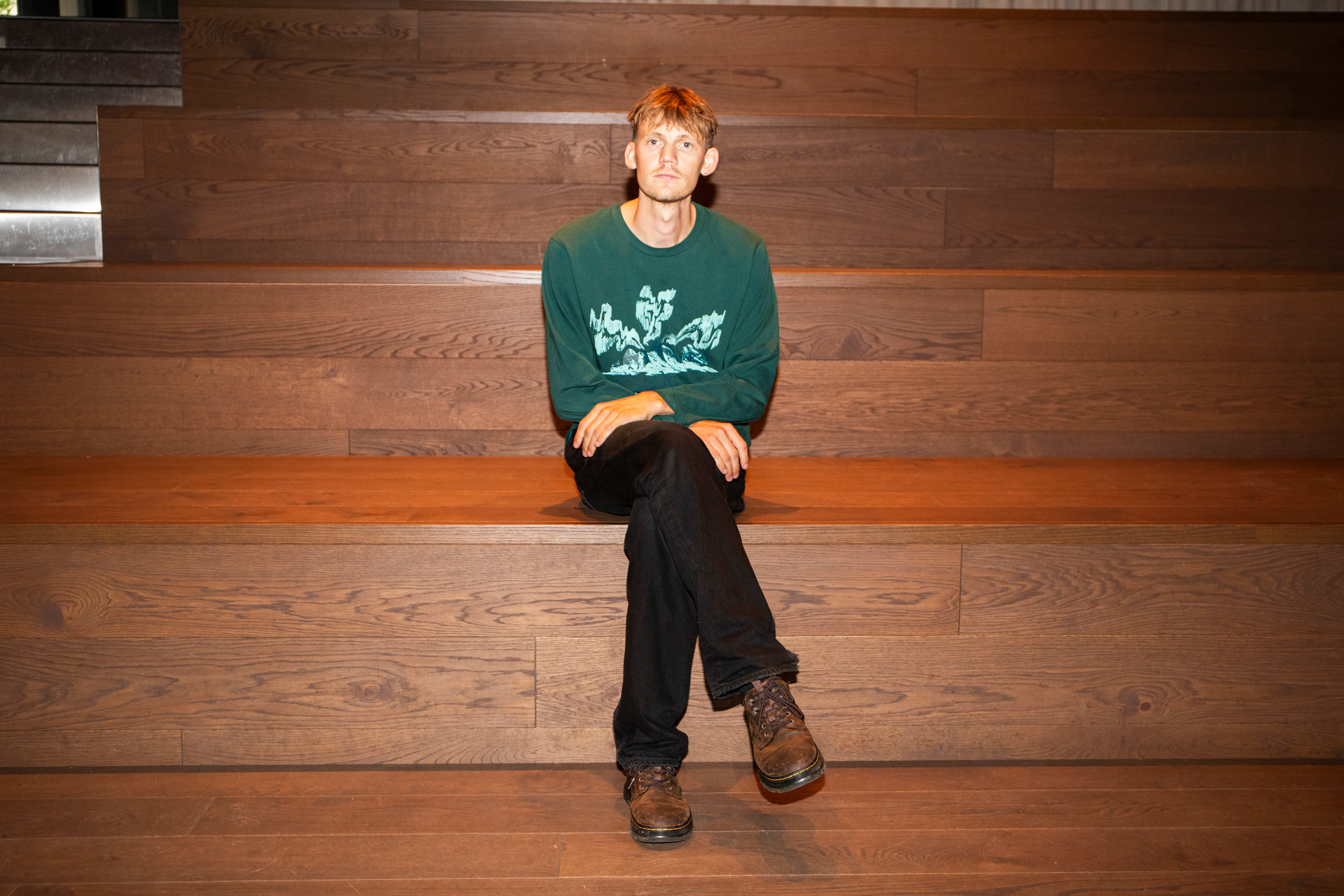 Trym Grydeland har vært bookingansvarlig på Trekanten siden klubben åpnet i 2022.