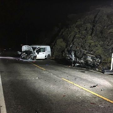 To kritisk skadet i trafikkulykke på Askøy