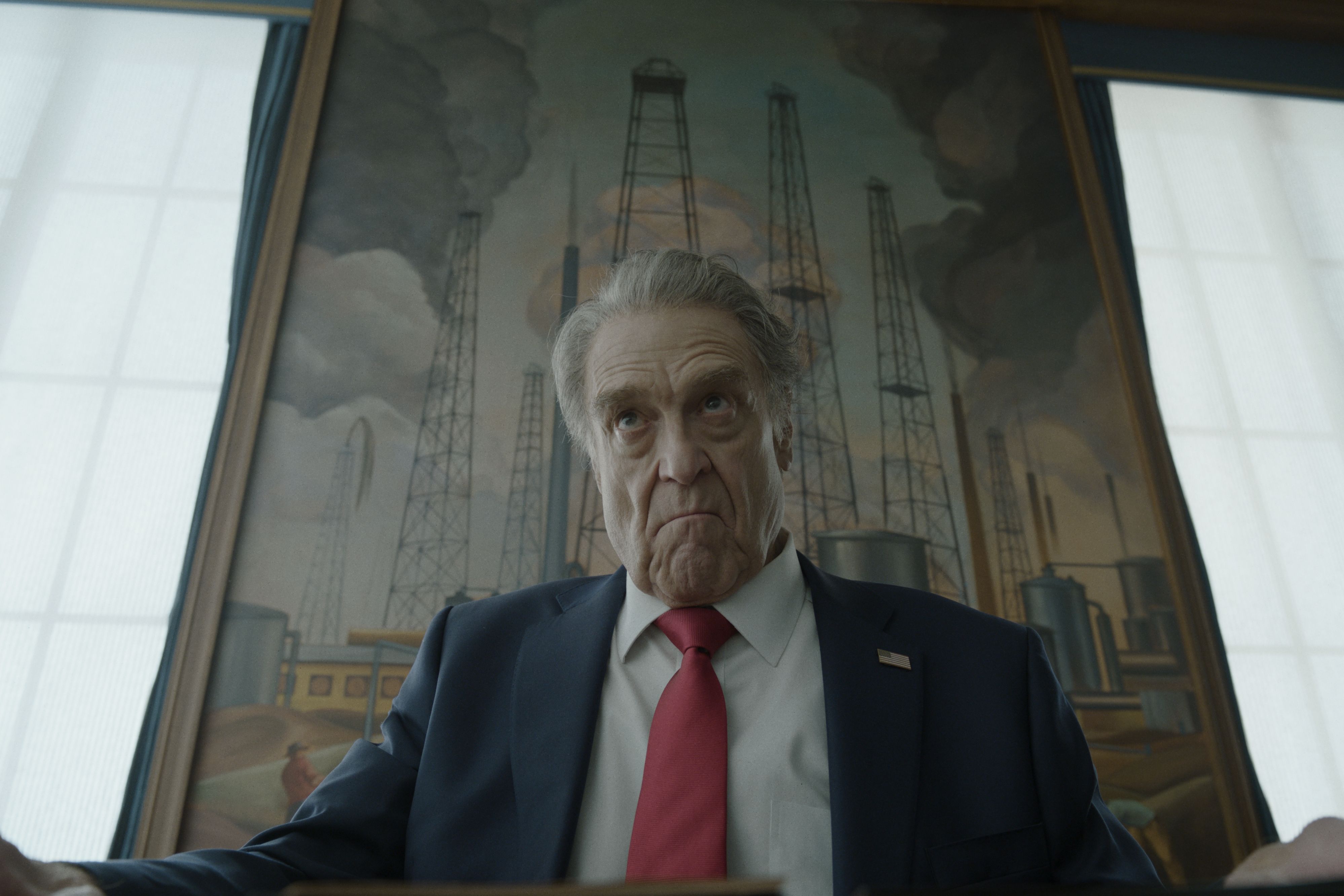 John Goodman som avmektig president.