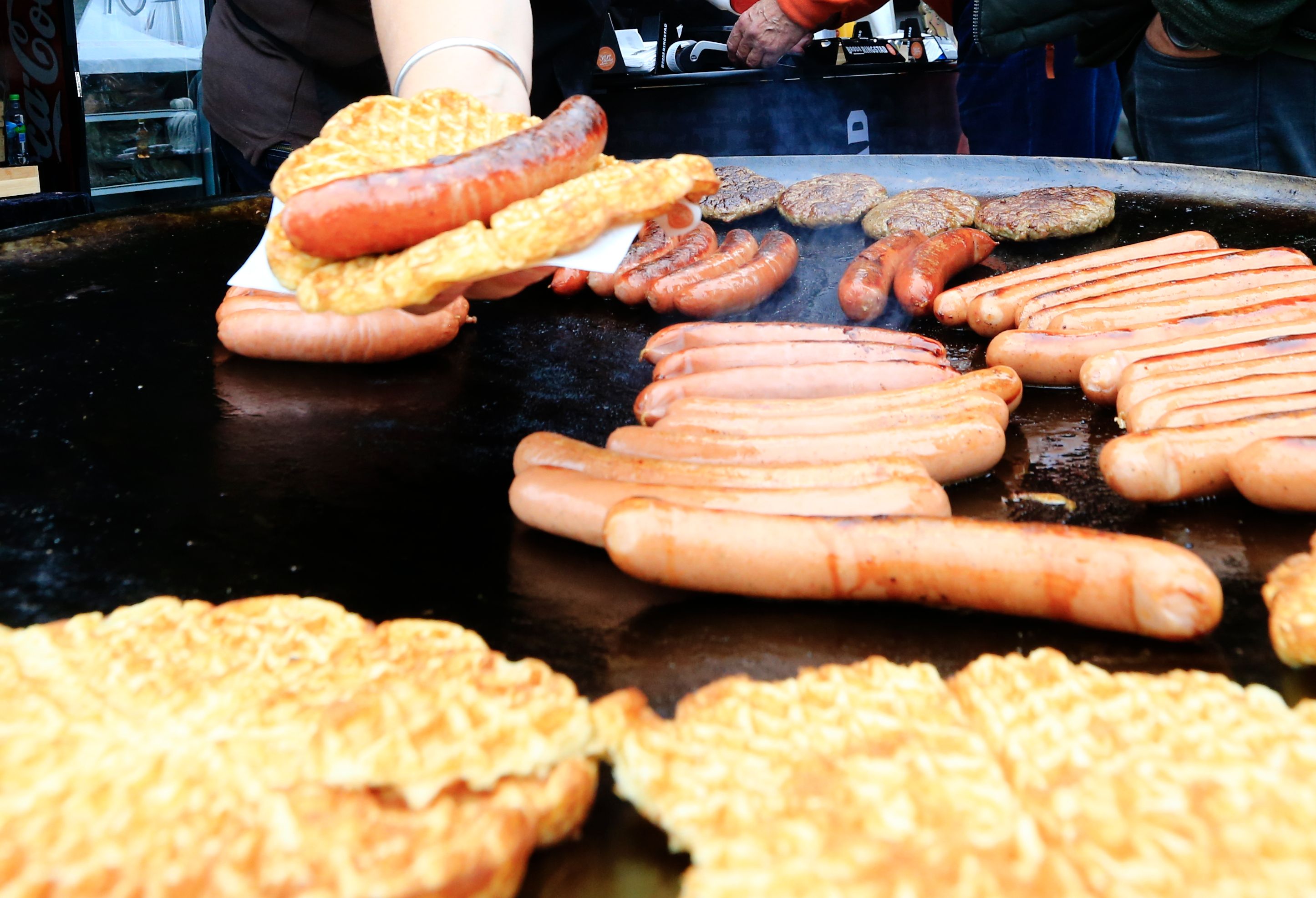 Pølse i vaffel. En delikatesse?