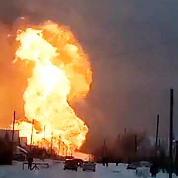 Gassrørledning eksploderte i Russland, tre omkom