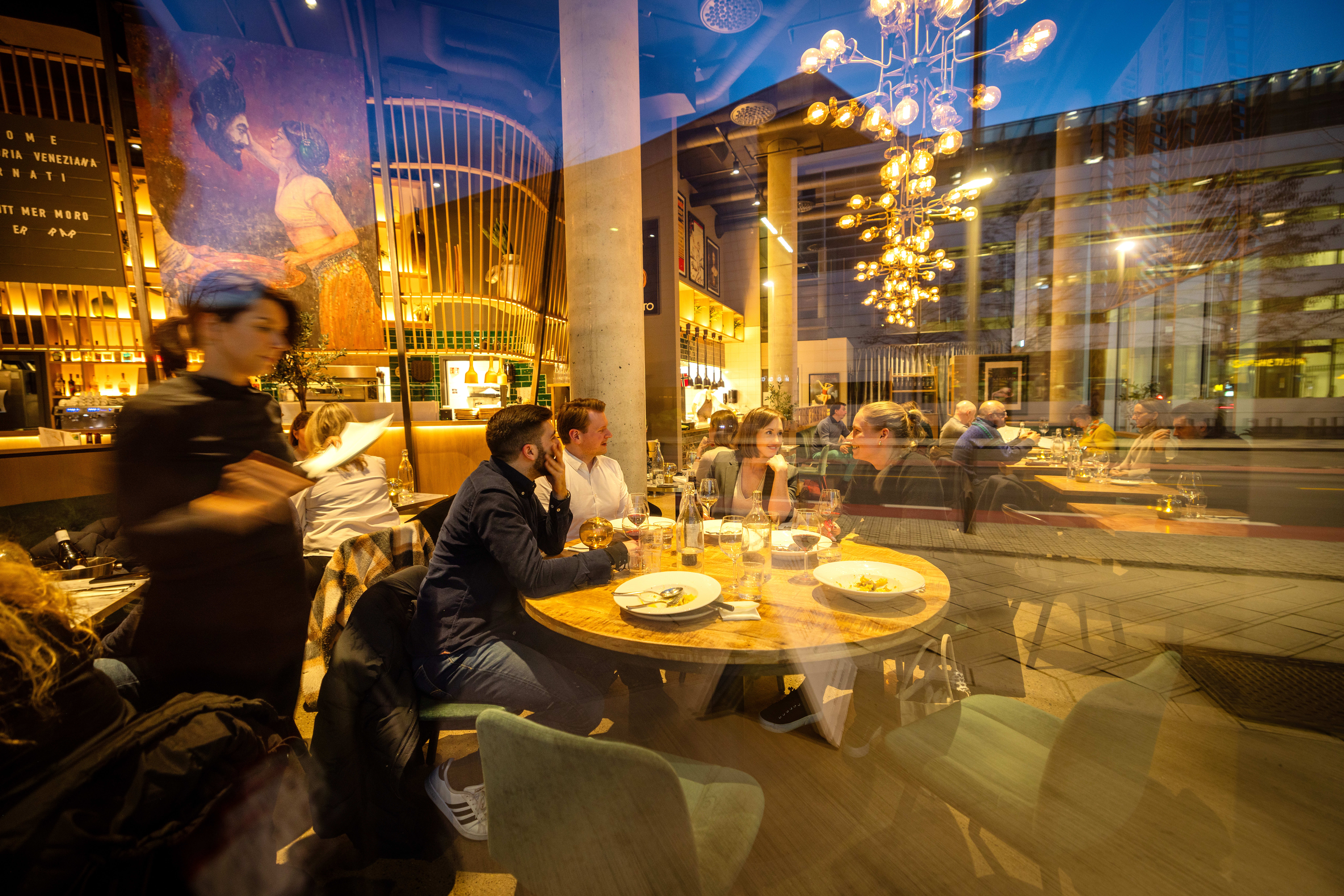 Salome er en hyggelig restaurant i Bjørvika. 