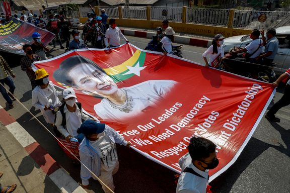 Junta-talsmann: Aung San Suu Kyi holdes i sin bolig