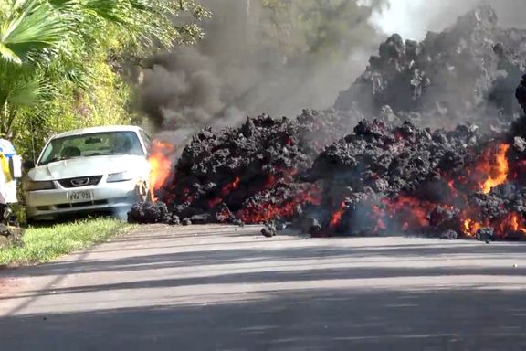  Frykt for nye vulkanutbrudd på Hawaii 