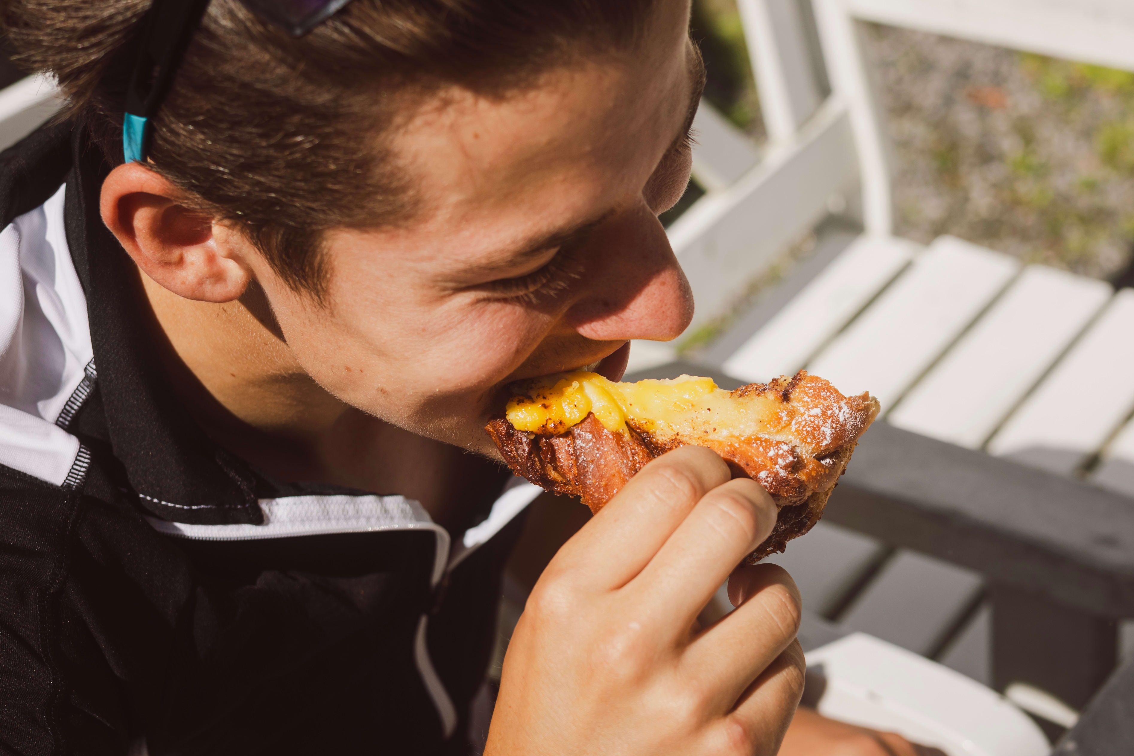 Syklistene hadde vært på besøk før. 