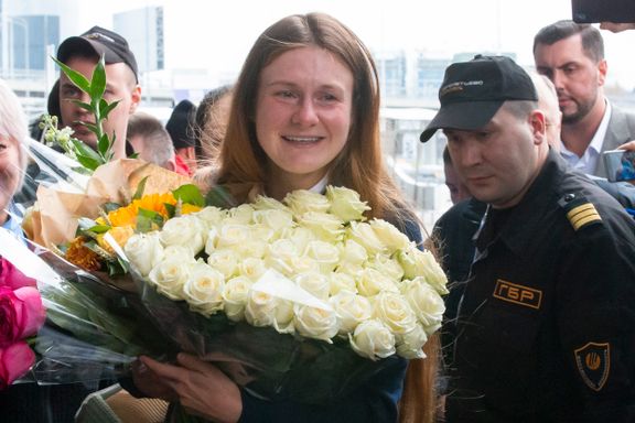 Russisk student sonet  ferdig i USA. Nå er hun tilbake i Moskva.