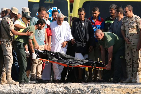 Over 160 funnet omkommet etter forlis utenfor Egypt