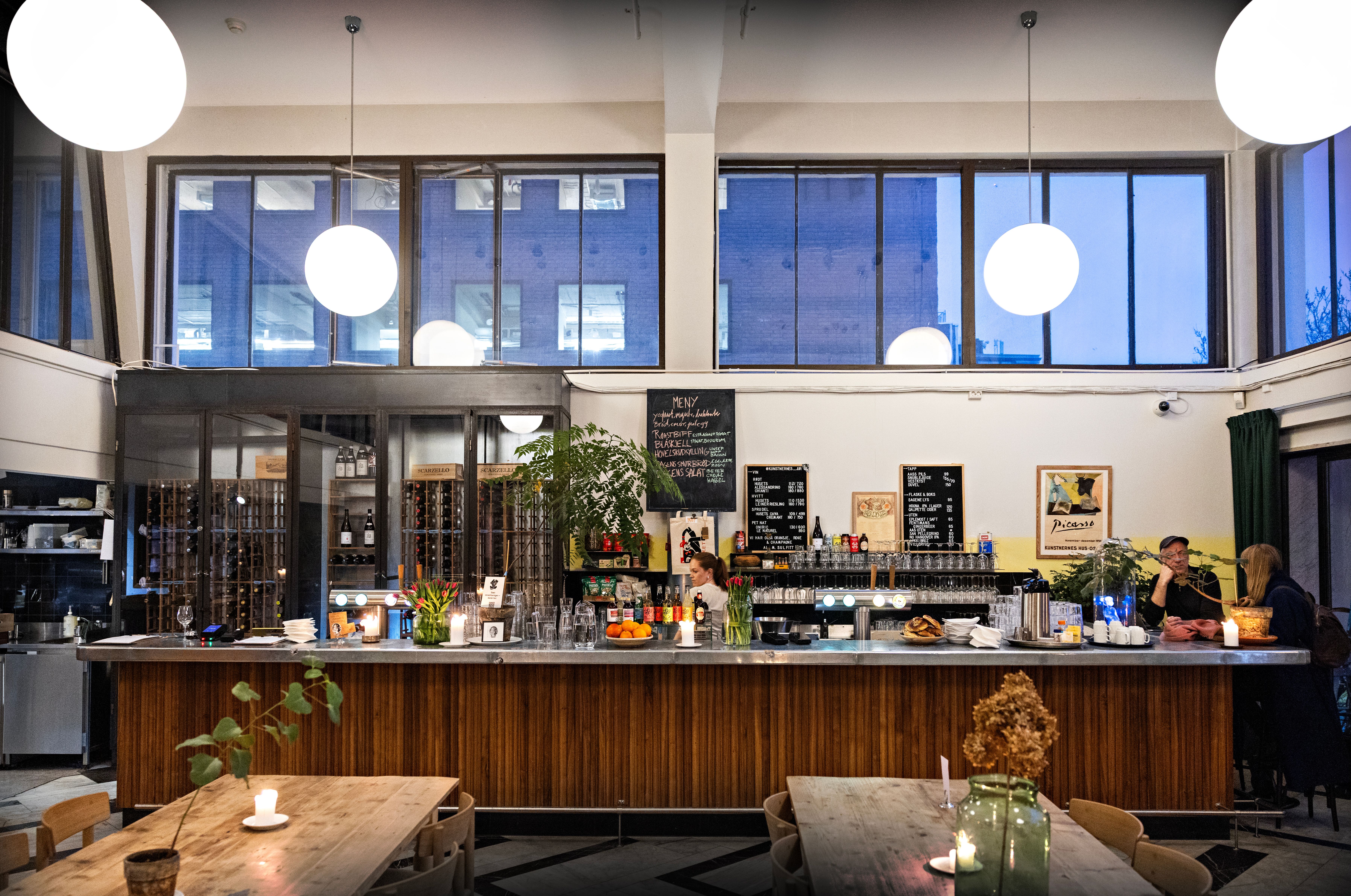 Åtte steder for deilig lunsj