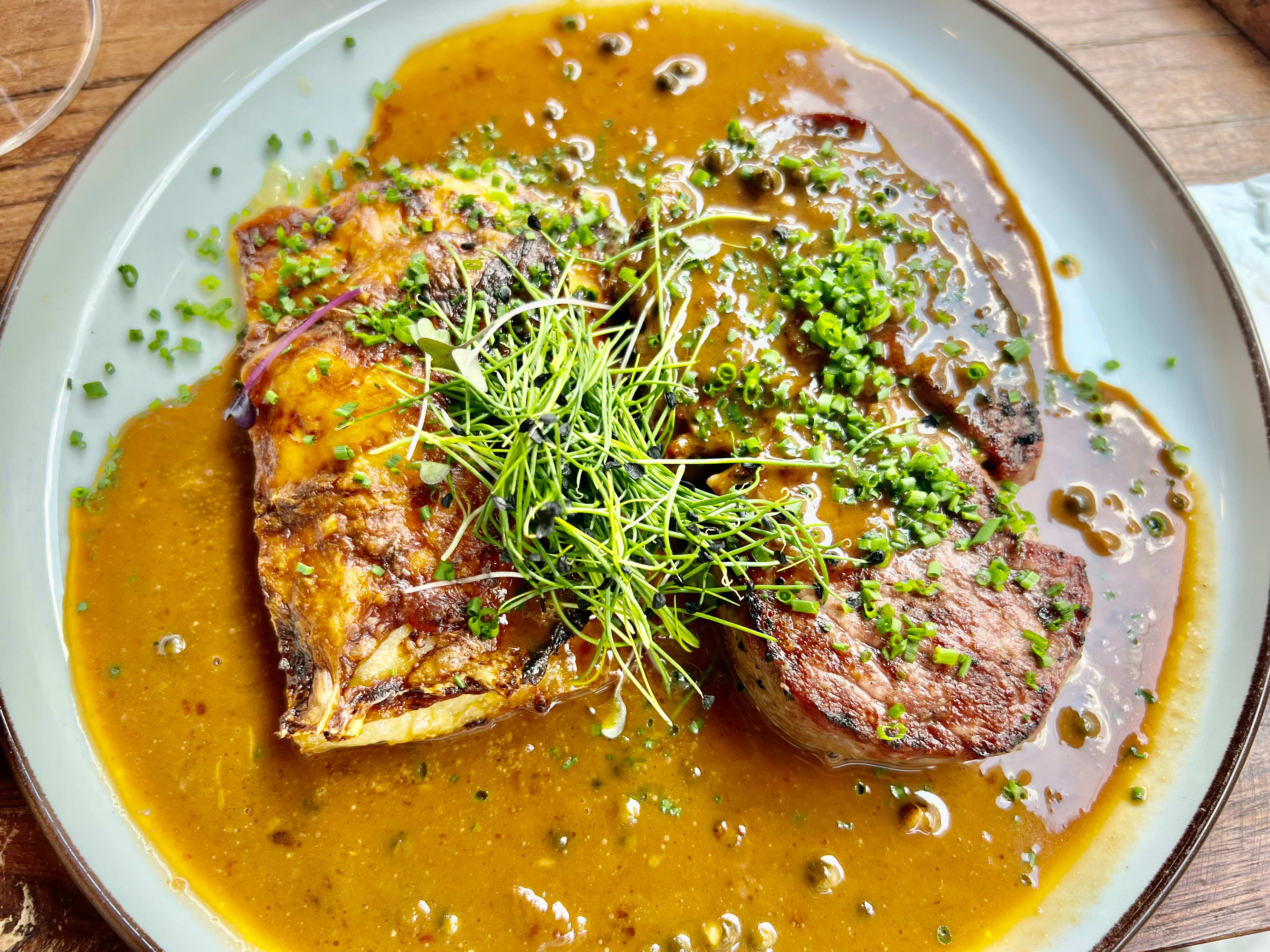 Saken er biff hos Jimmy’s. 