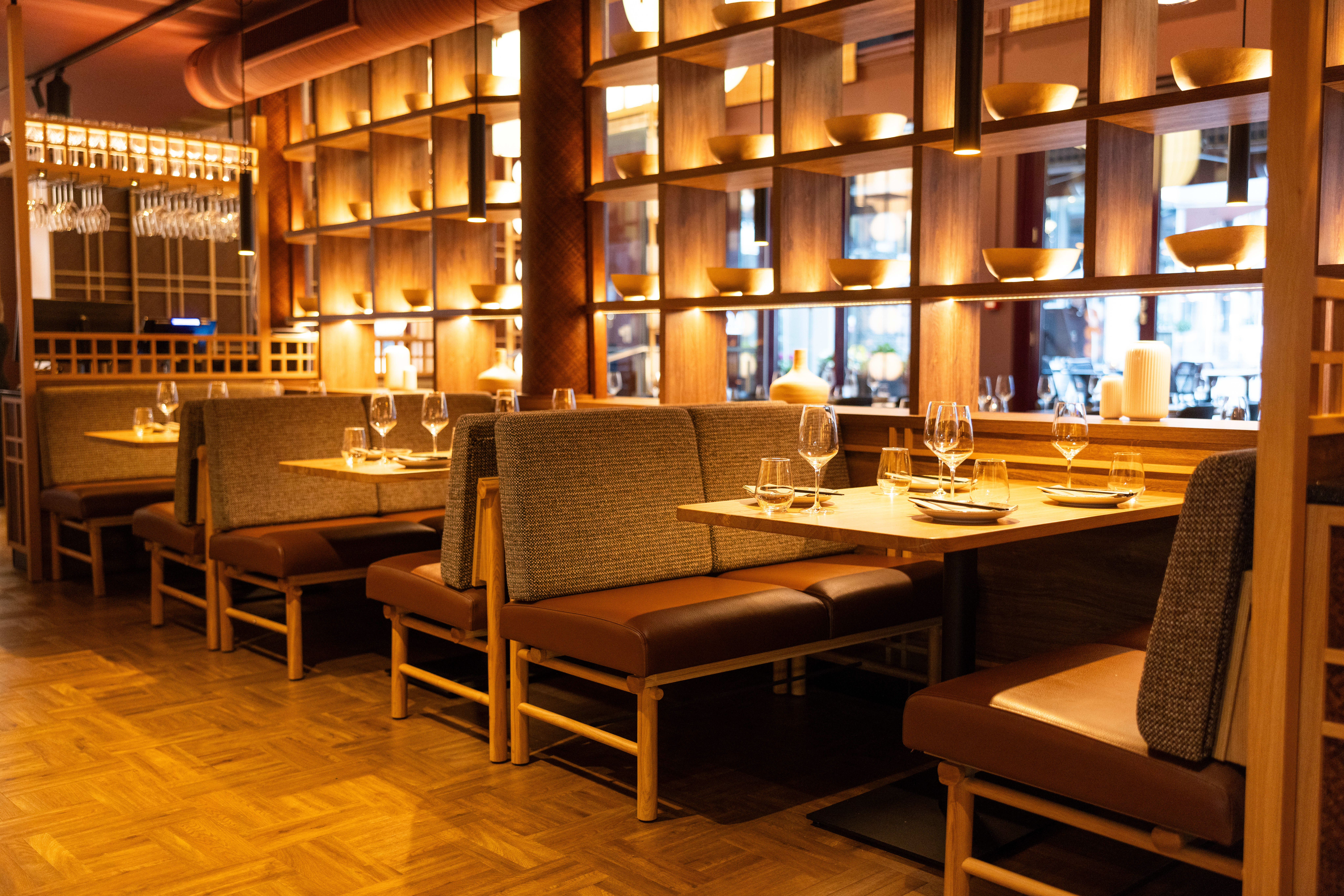 Kenzai er fint inndelt i ulike soner. 