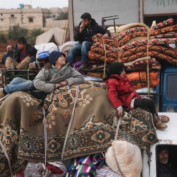 En halv million drevet på flukt i Syria siden desember