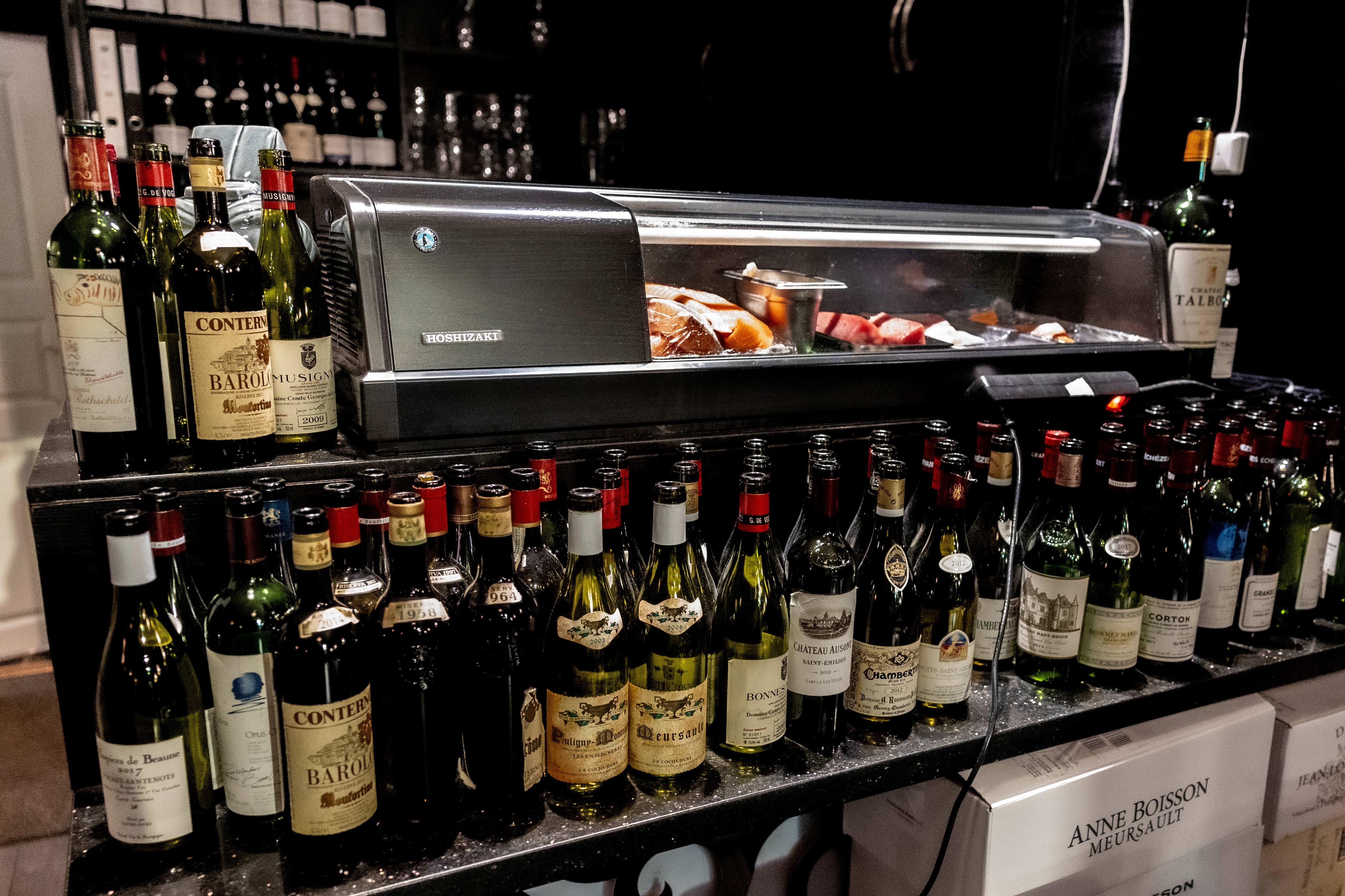 Viner kan de hos Beijing Palace. En imponerende vinliste. 