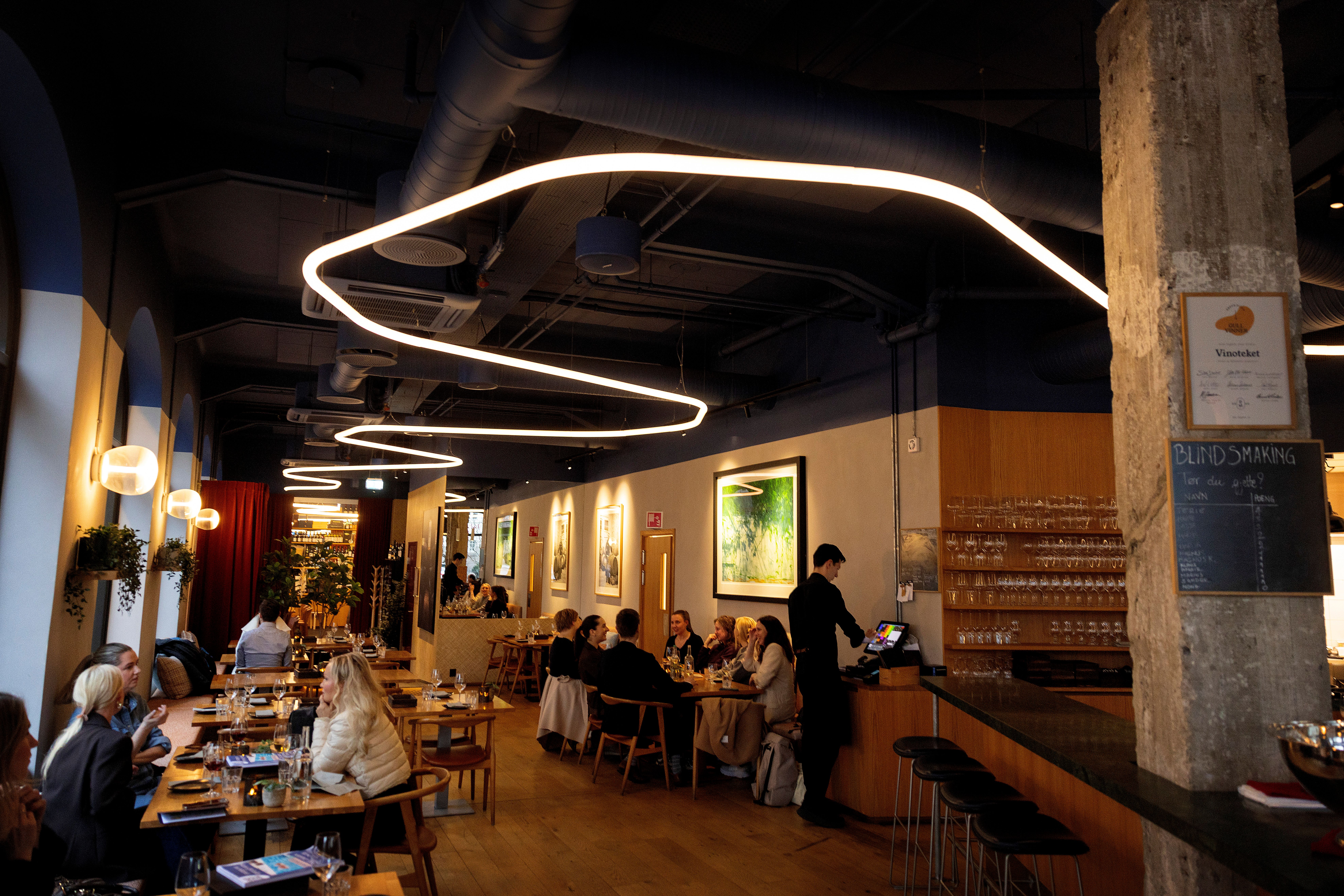 Noe har skjedd med Vinoteket