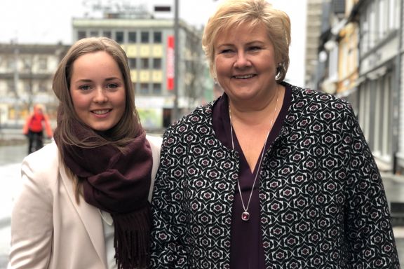 Erna bestilte møte med Tromsøs VM-dronning: – Hun kan være et forbilde for alle